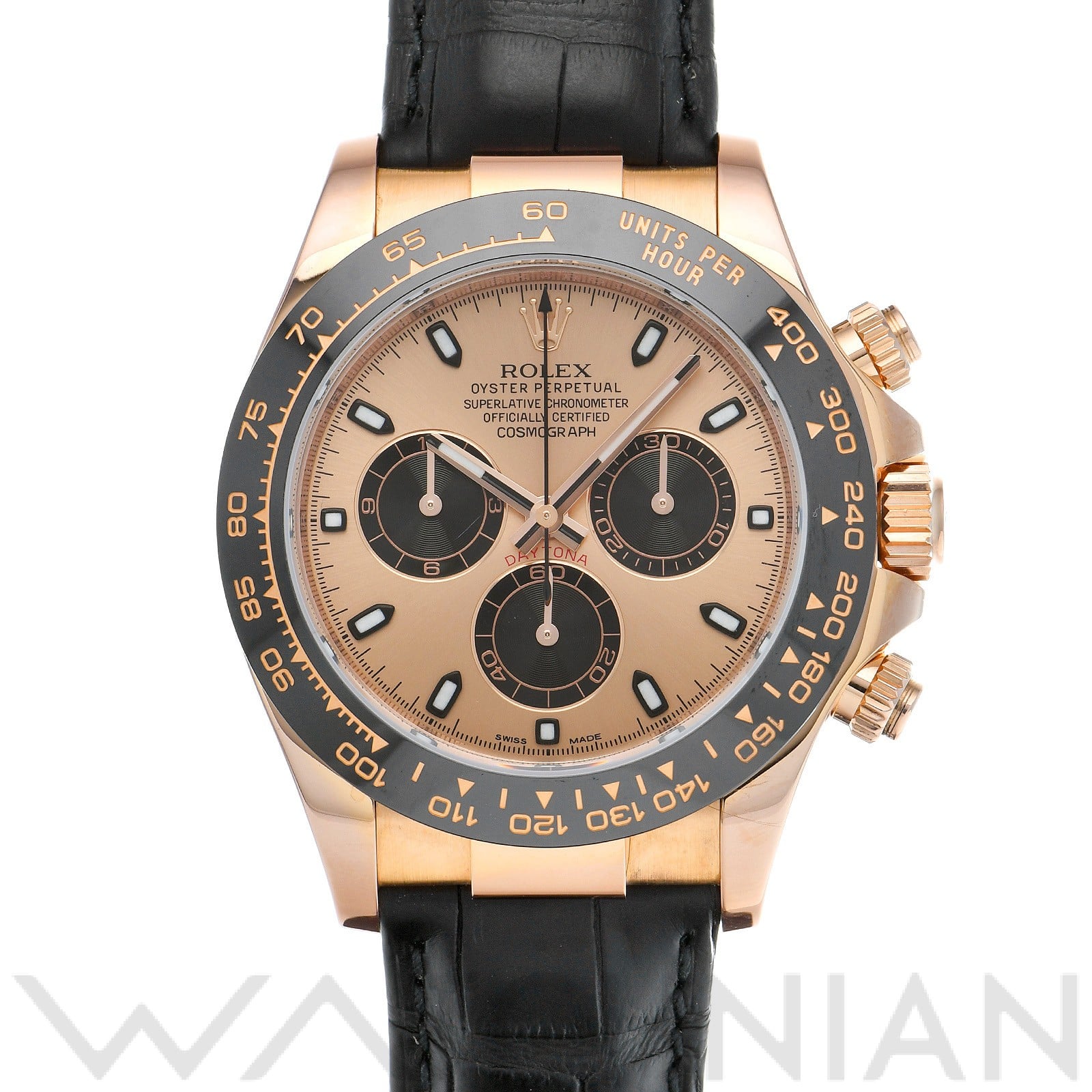 ロレックス コスモグラフ デイトナ 116515LN ロゼカラー/ブラック メンズ 時計 【中古】【wristwatch】