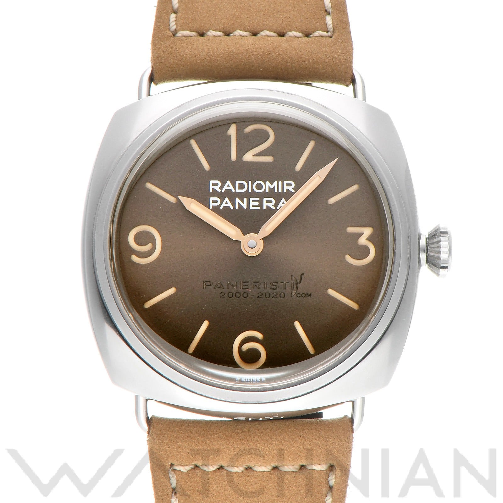パネライ / PANERAI ラジオミール ヴェンティ PAM02020 ブラウン メンズ 時計 【中古】【wristwatch】