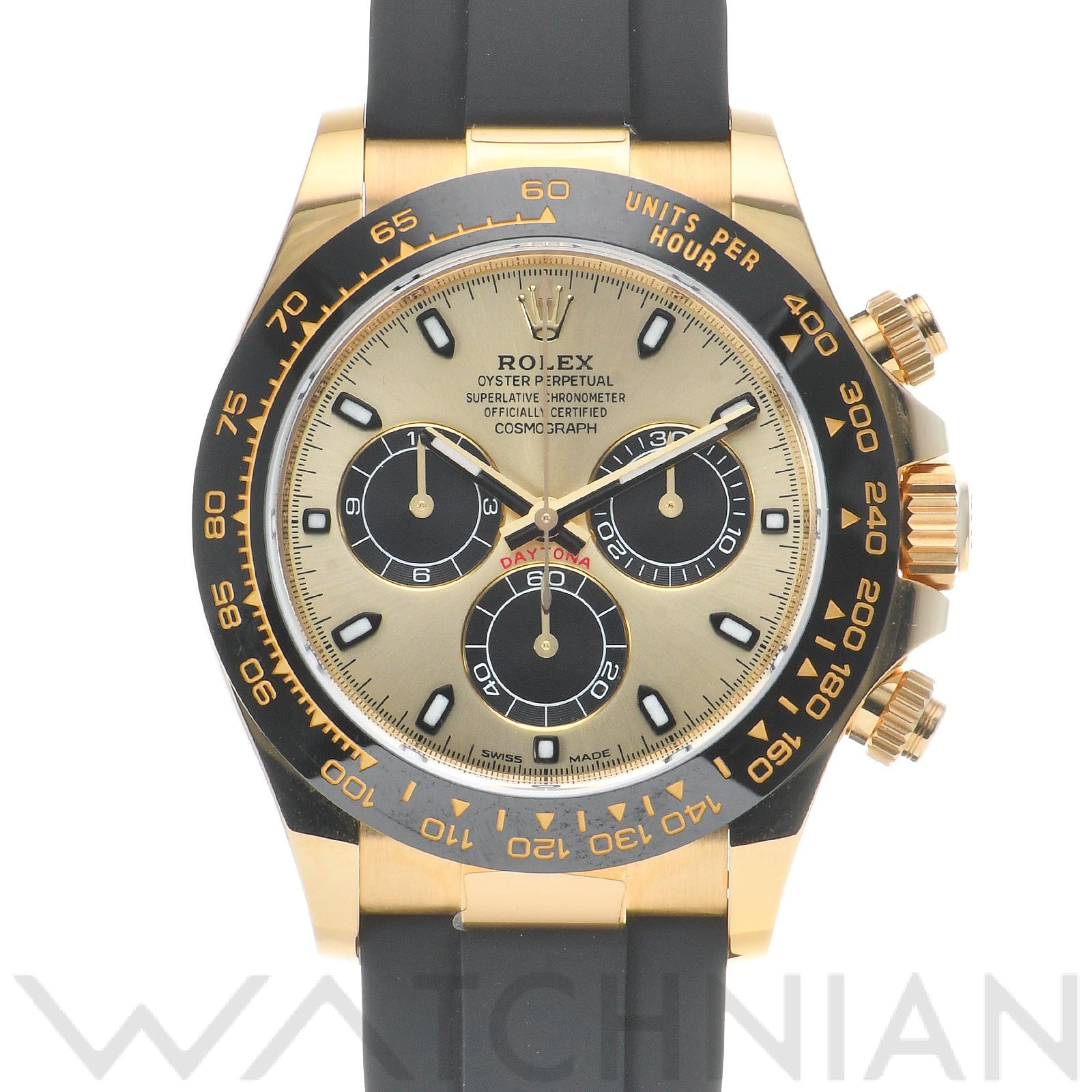 ロレックス コスモグラフ デイトナ 116518LN シャンパン/ブラック メンズ 時計 【中古】【wristwatch】