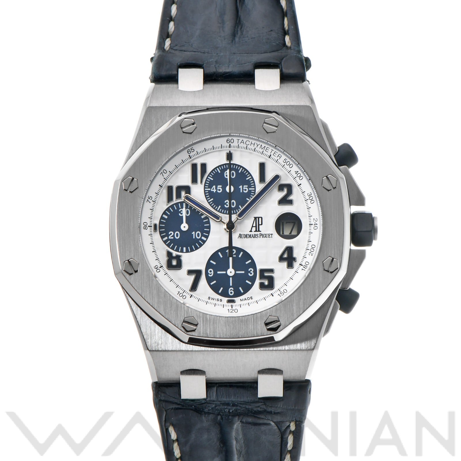 オーデマ ピゲ ロイヤルオーク オフショア クロノグラフ 26170ST.OO.D305CR.01 ホワイト/ブルー メンズ 時計 【中古】【wristwatch】