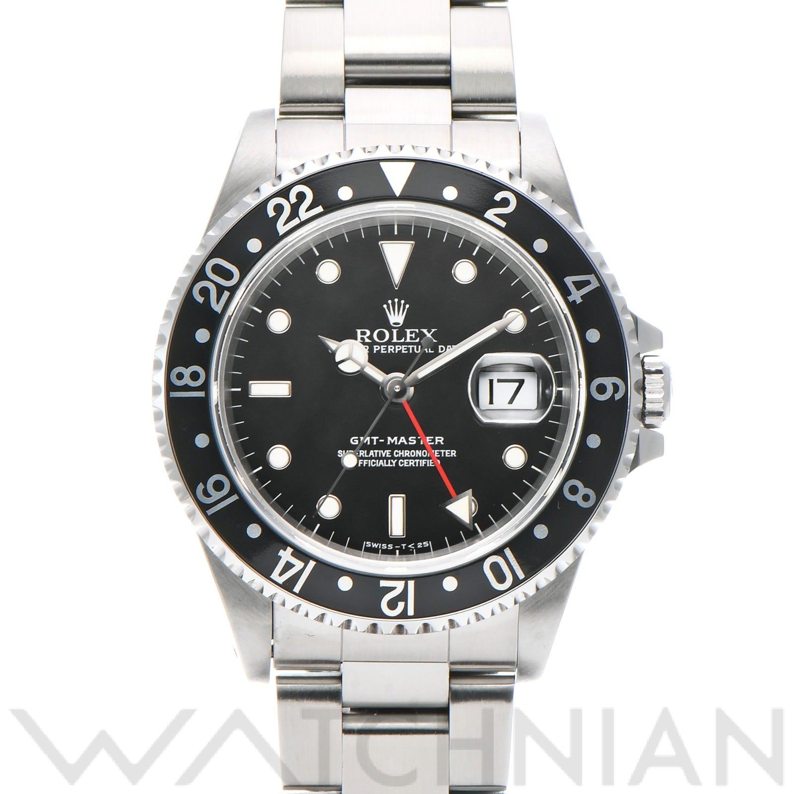 ロレックス GMTマスター 16700 ブラック メンズ 時計 【中古】【wristwatch】