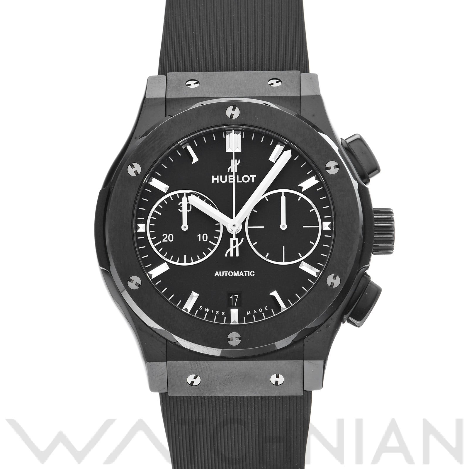 ウブロ / HUBLOT クラシックフュージョン クロノグラフ ブラックマジック 521.CM.1171.RX マットブラック メンズ 時計 【中古】【wristwatch】