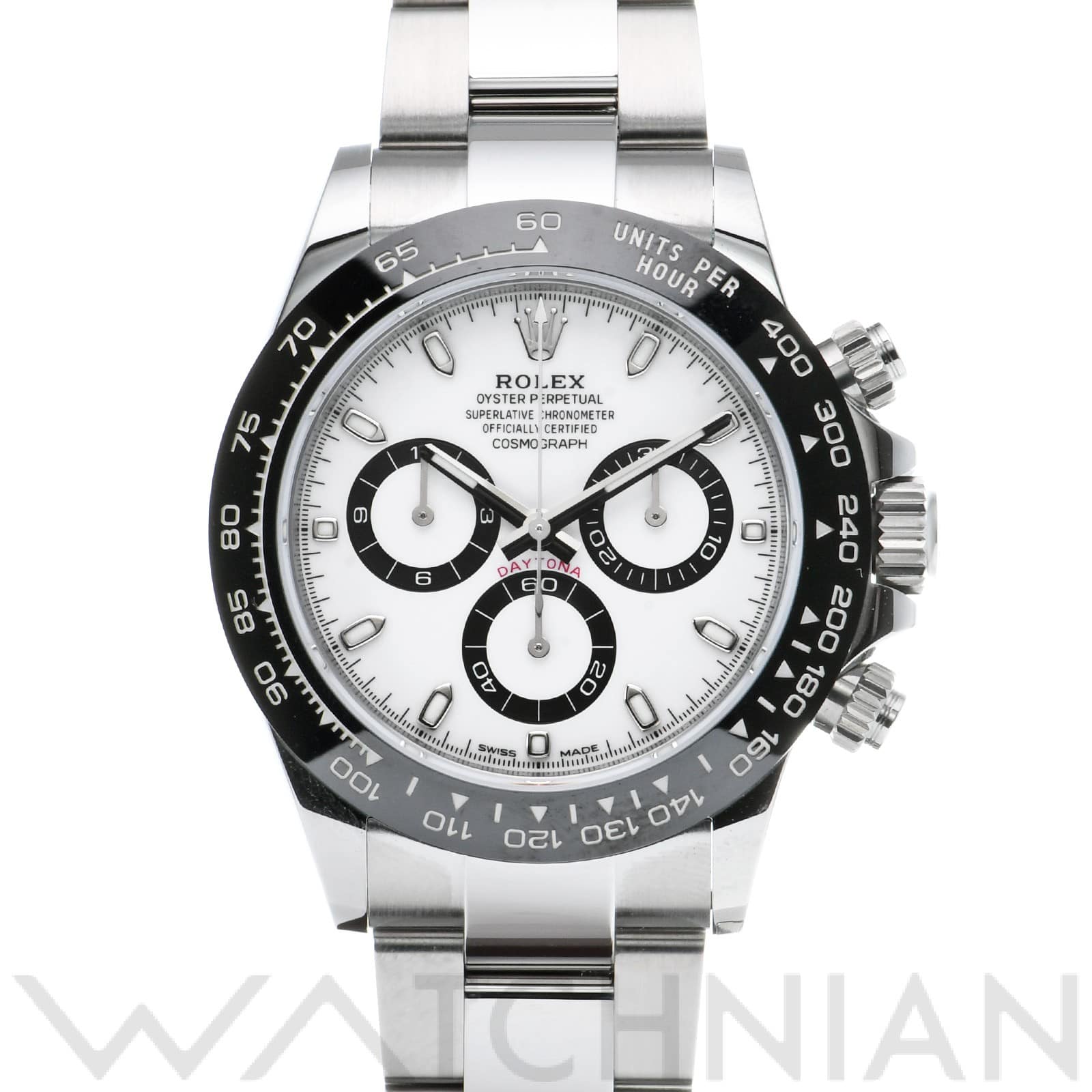 ロレックス コスモグラフ デイトナ 116500LN ホワイト メンズ 時計 【未使用】【wristwatch】