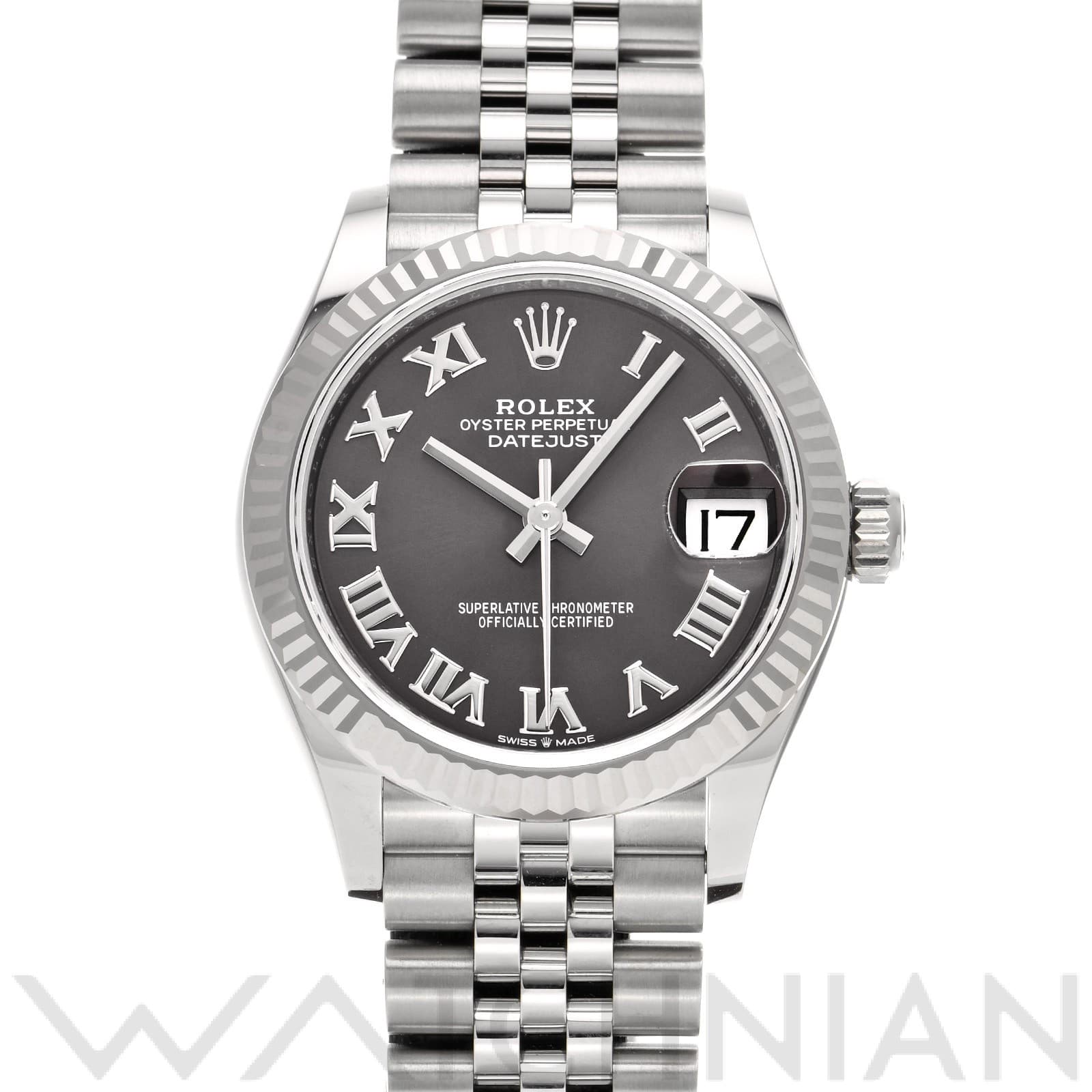 ロレックス / ROLEX デイトジャスト 31 278274 ダークグレー ユニセックス 時計 【中古】【wristwatch】