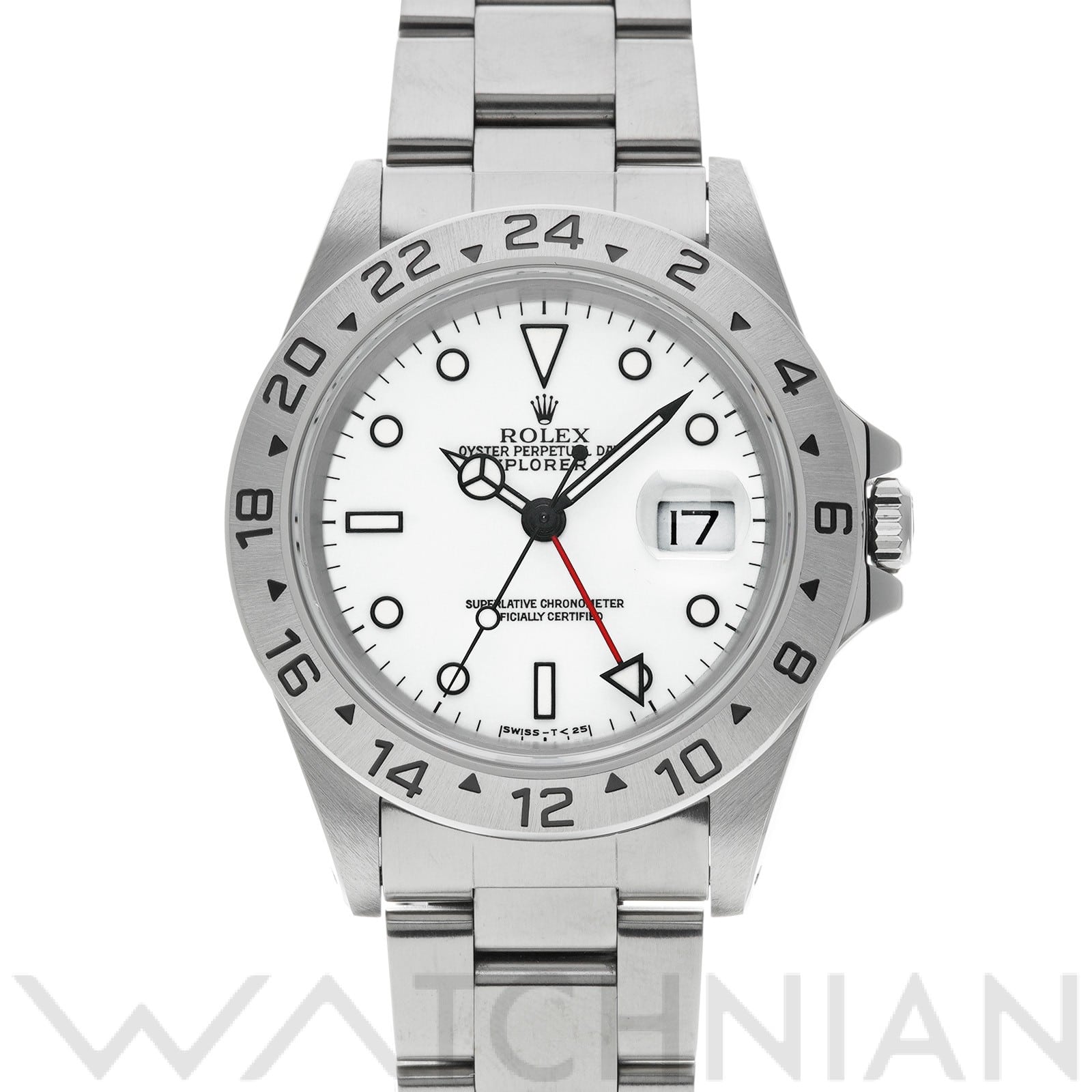 ロレックス エクスプローラーII 16570 ホワイト メンズ 時計 【中古】【wristwatch】