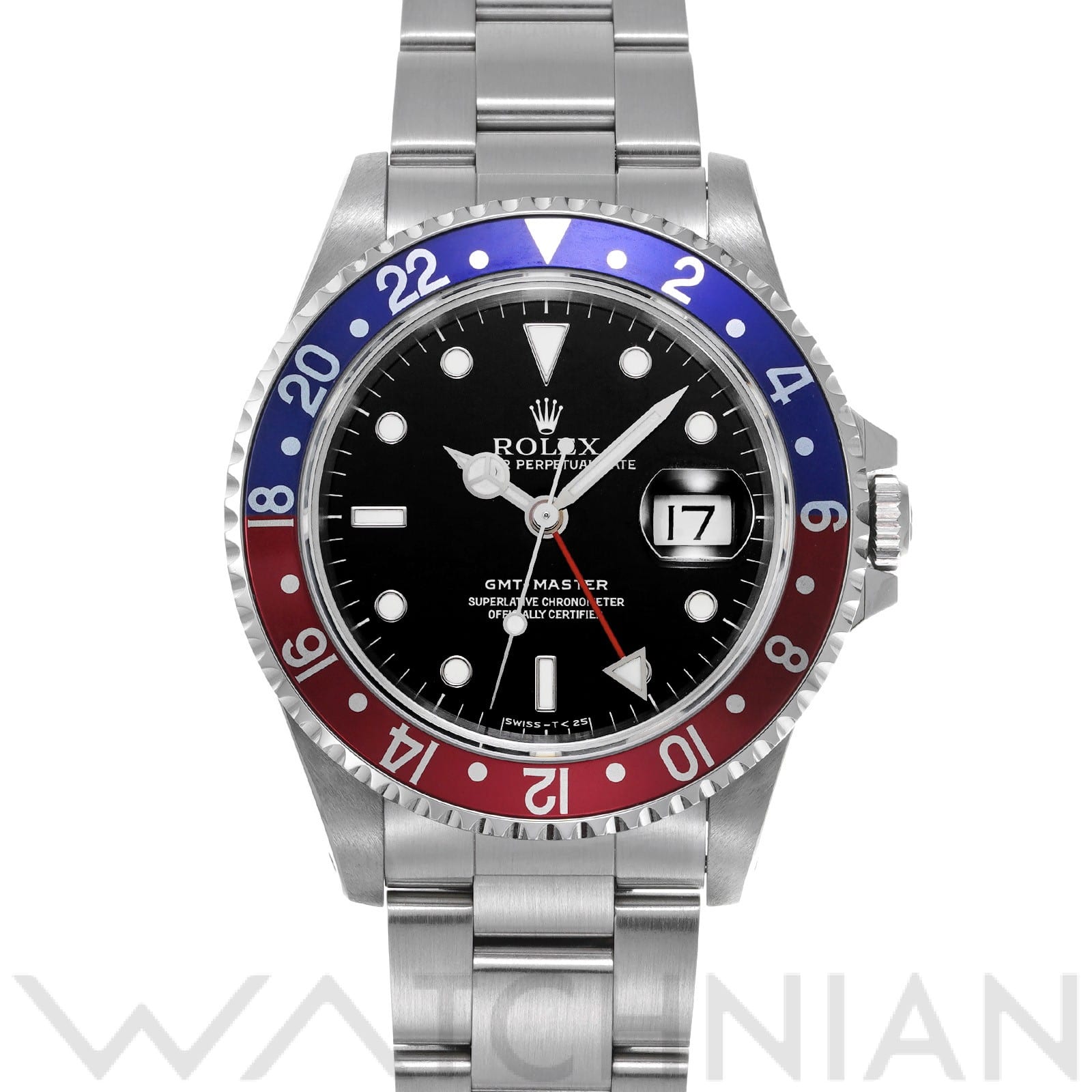 ロレックス GMTマスター 16700 ブラック メンズ 時計 【中古】【wristwatch】