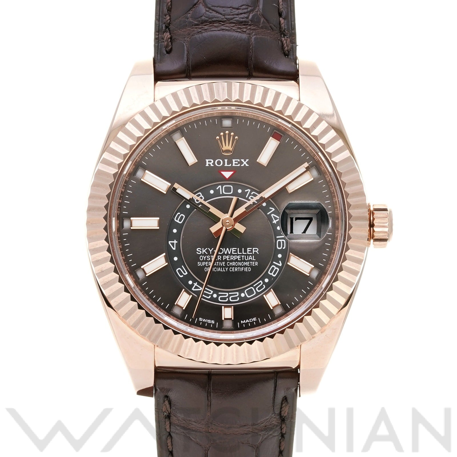 ロレックス / ROLEX スカイドゥエラー 326135 ダークロジウム メンズ 時計 【中古】【wristwatch】