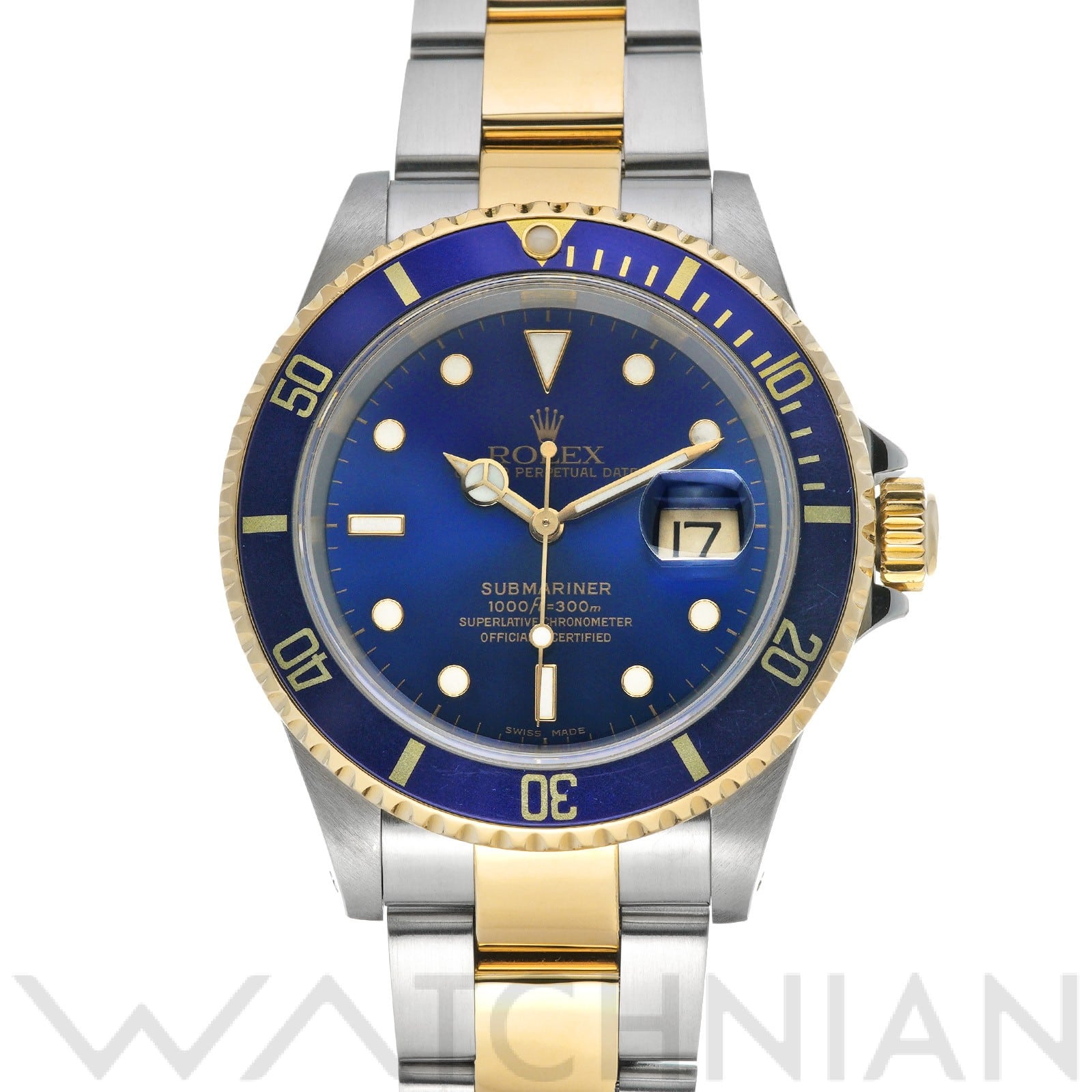 ロレックス / ROLEX サブマリーナ デイト 16613 ブルー メンズ 時計 【中古】【wristwatch】