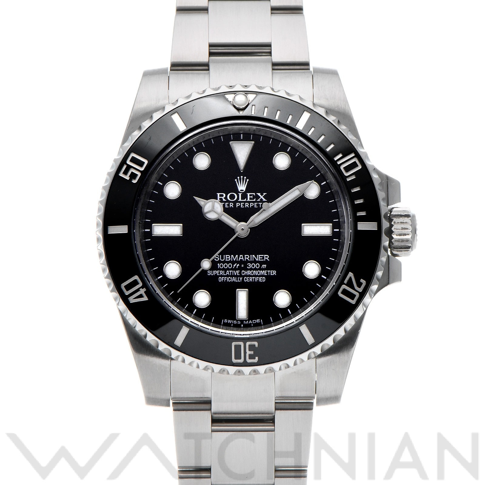 ロレックス サブマリーナ 114060 ブラック メンズ 時計 【中古】【wristwatch】