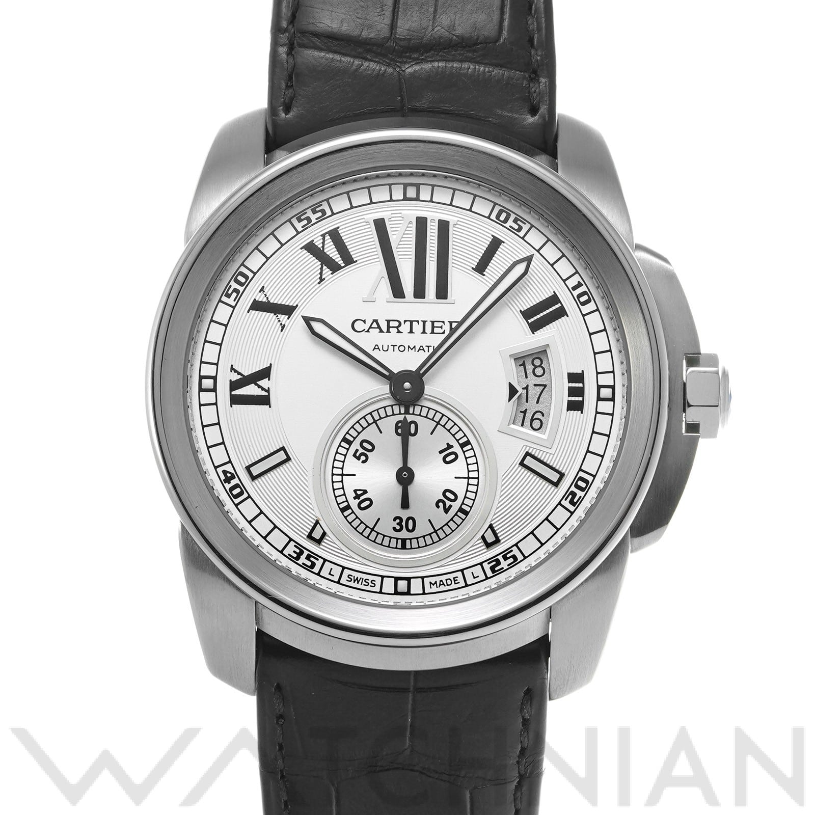 カリブル ドゥ カルティエ W7100037 シルバー カルティエ CARTIER メンズ 【中古】