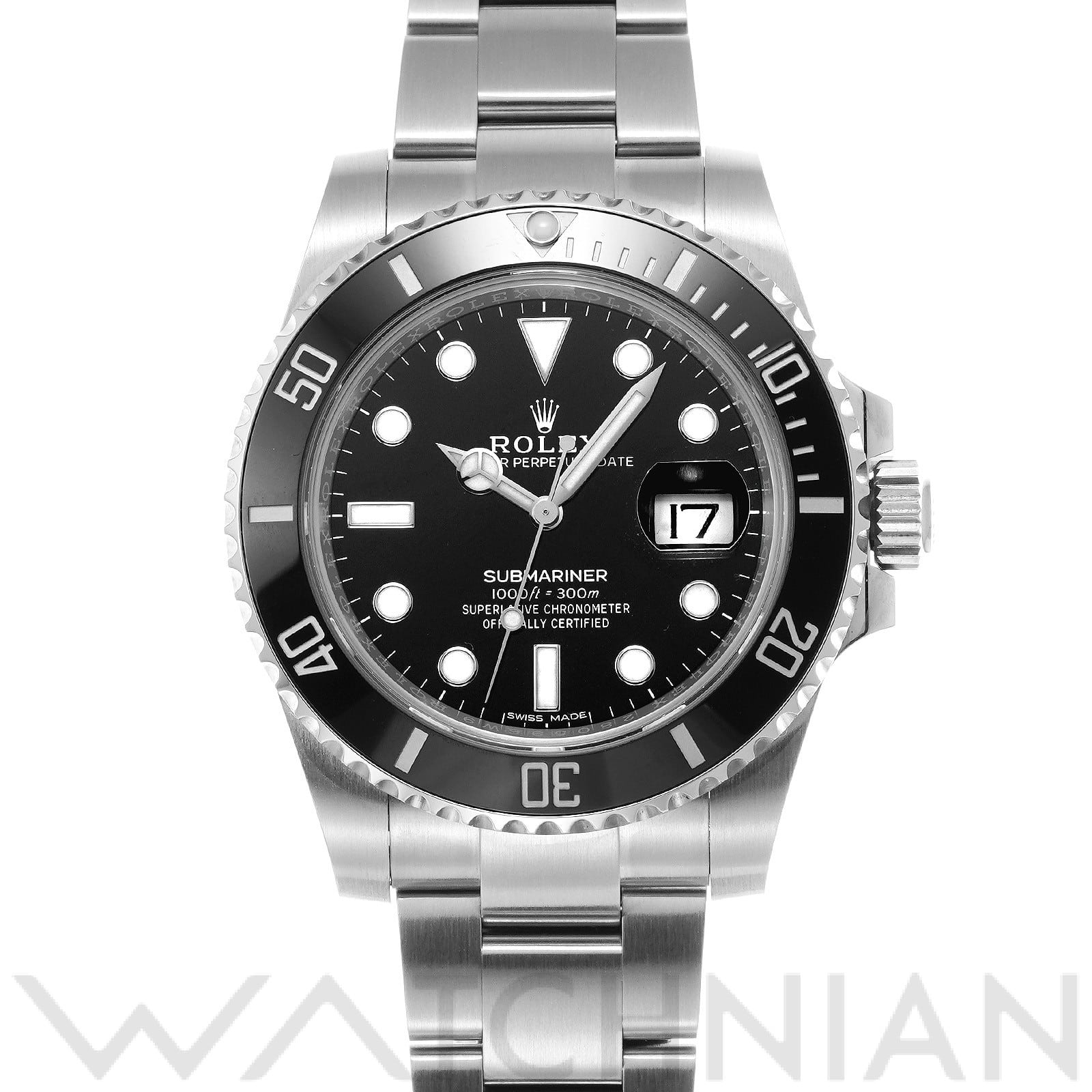 ロレックス サブマリーナ デイト 116610LN ブラック メンズ 時計 【中古】【wristwatch】