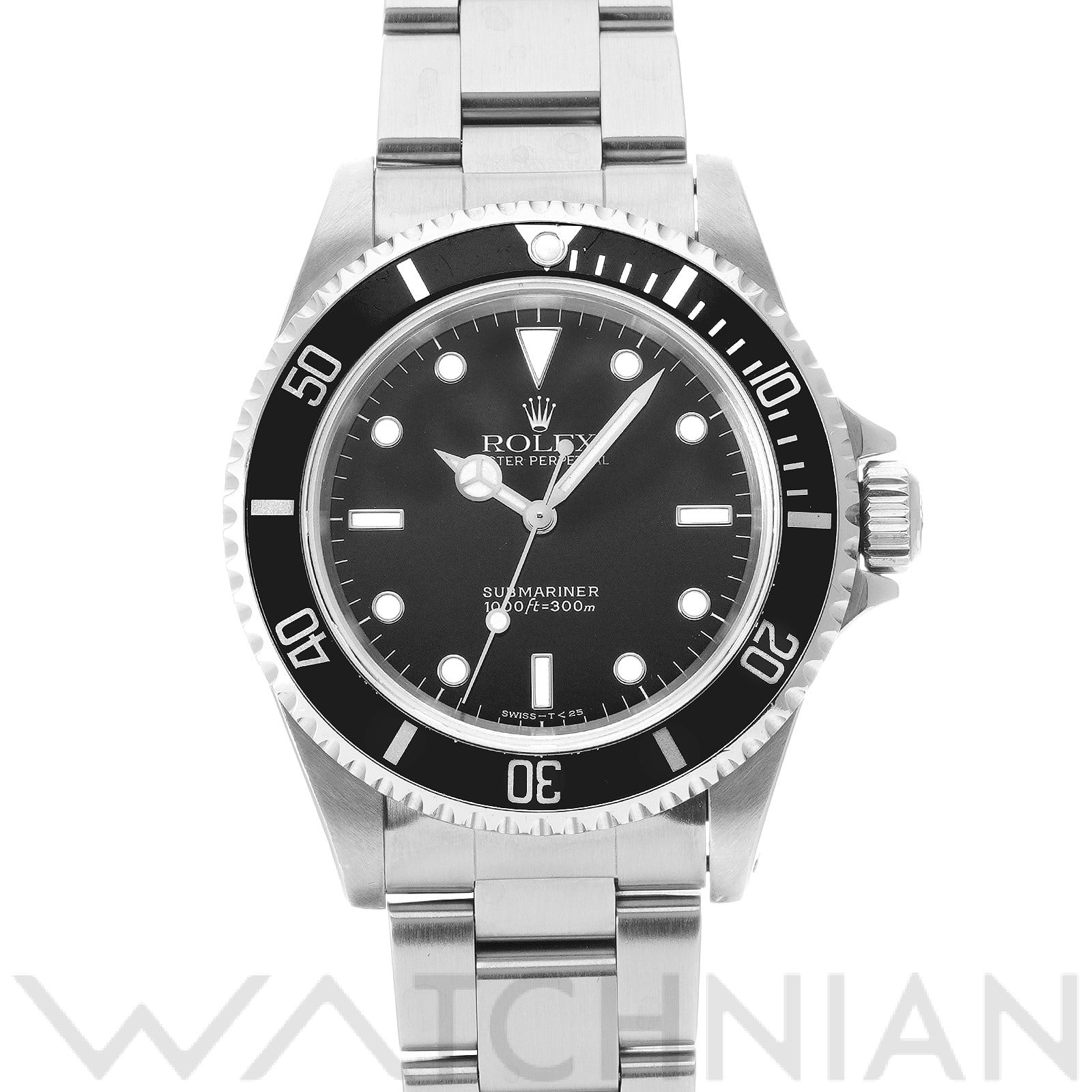 サブマリーナ 14060 T番(1996年頃製造) ブラック ロレックス ROLEX メンズ 【中古】