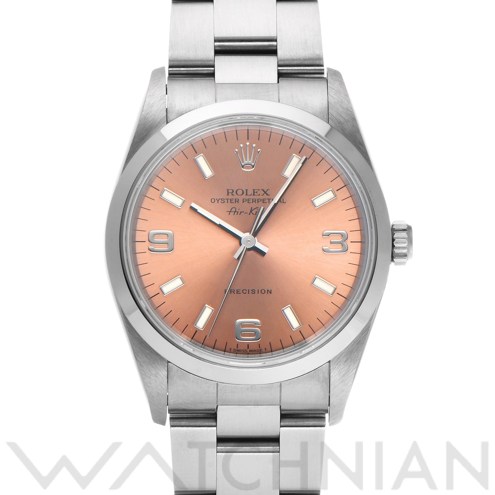 ロレックス エアキング 14000 ピンク メンズ 時計 【中古】【wristwatch】