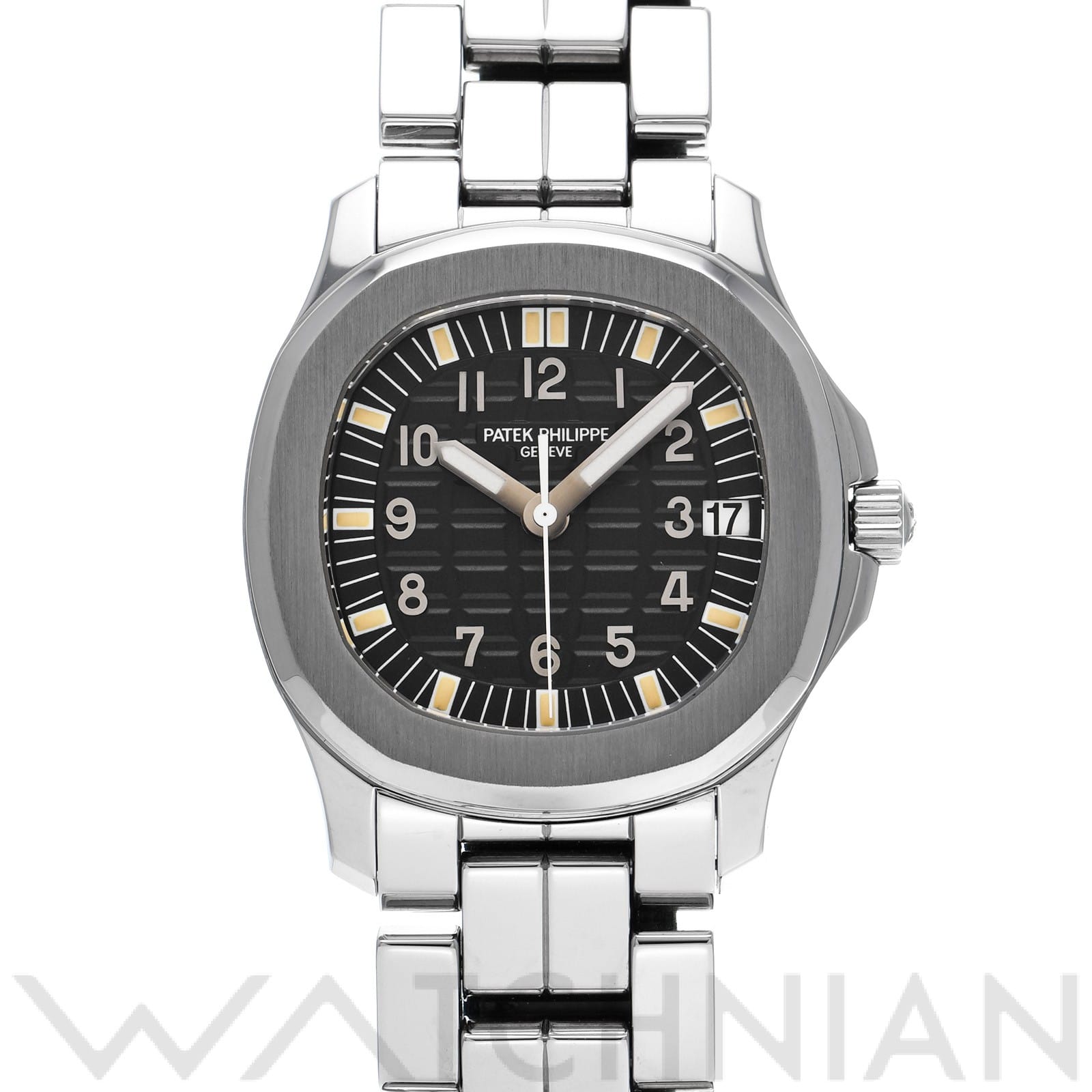 パテック フィリップ / PATEK PHILIPPE アクアノート 5066/1A-001 ブラック・エンボス メンズ 時計 【中古】【wristwatch】
