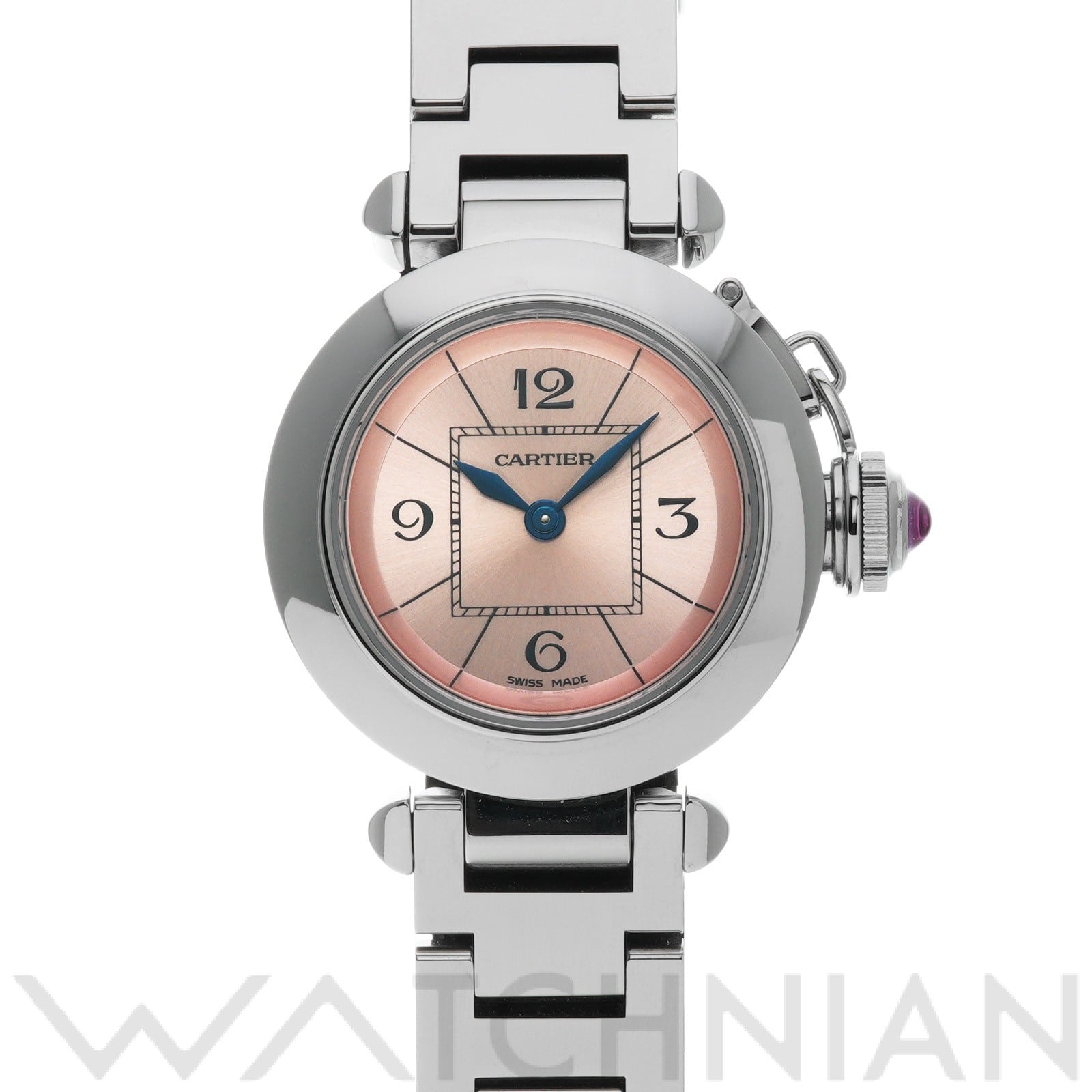 カルティエ / CARTIER ミスパシャ W3140008 ピンク レディース 時計 【中古】【wristwatch】