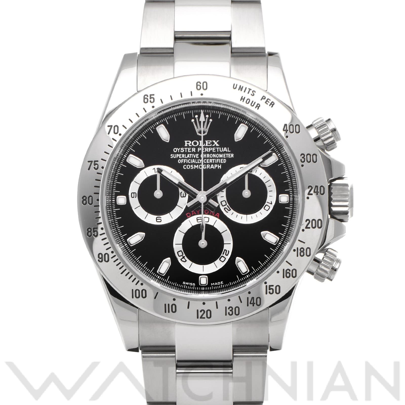 ロレックス コスモグラフ デイトナ 116520 ブラック メンズ 時計 【中古】【wristwatch】