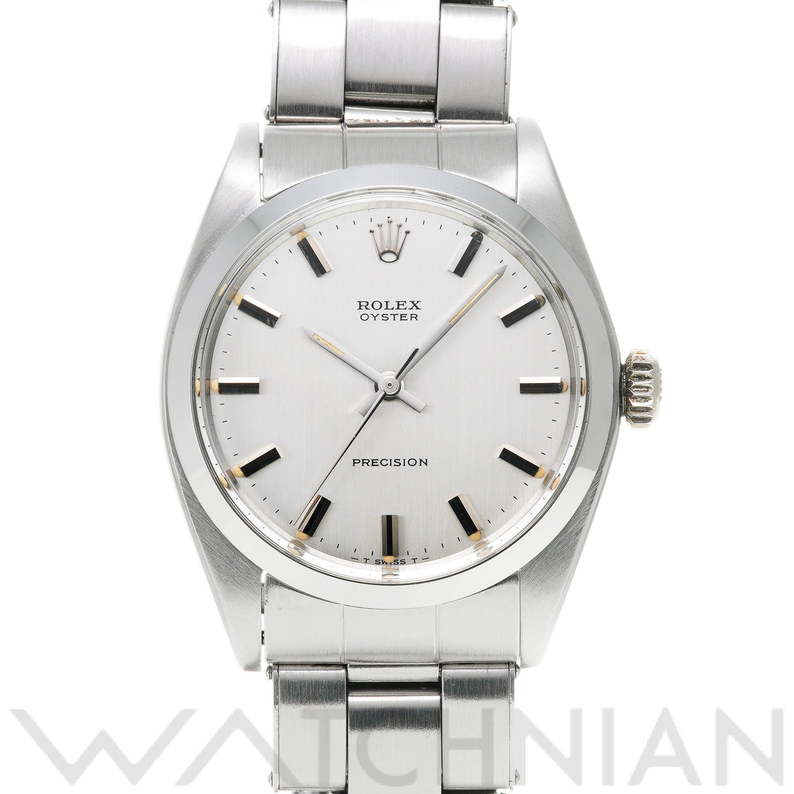 ロレックス オイスター 6426 シルバー メンズ 時計 【中古】【wristwatch】