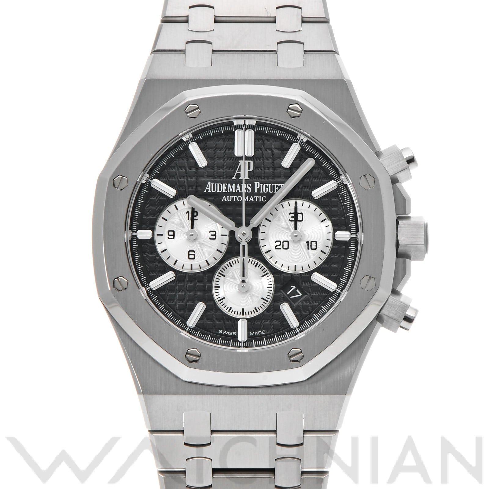 オーデマ ピゲ ロイヤルオーク クロノグラフ 26331ST.OO.1220ST.02 ブラック/シルバー メンズ 時計 【中古】【wristwatch】