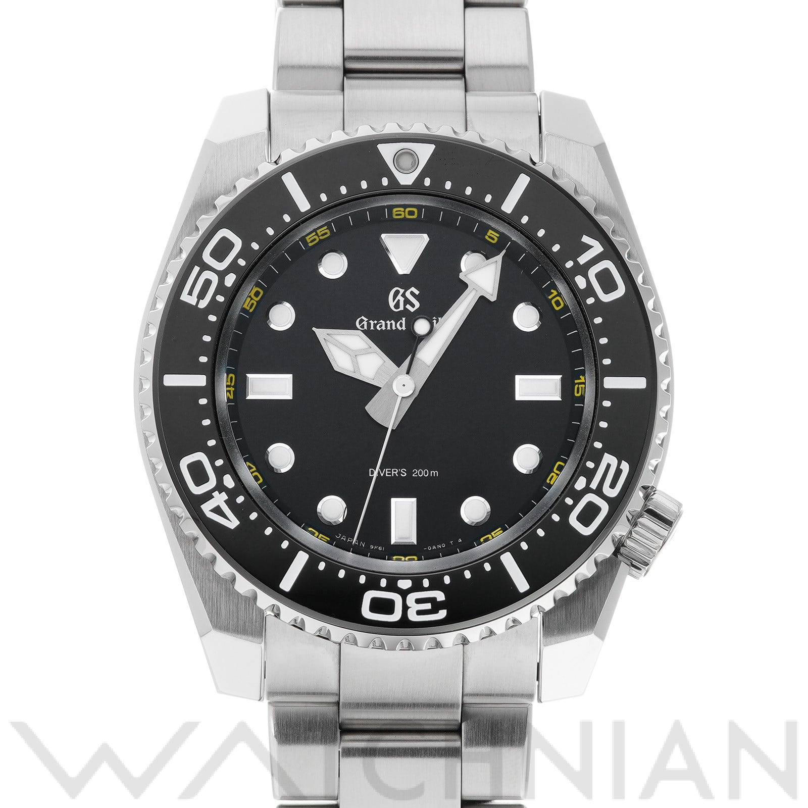 グランドセイコー / Grand Seiko クォーツ タフGS SBGX335 ブラック メンズ 時計 【中古】【wristwatch】