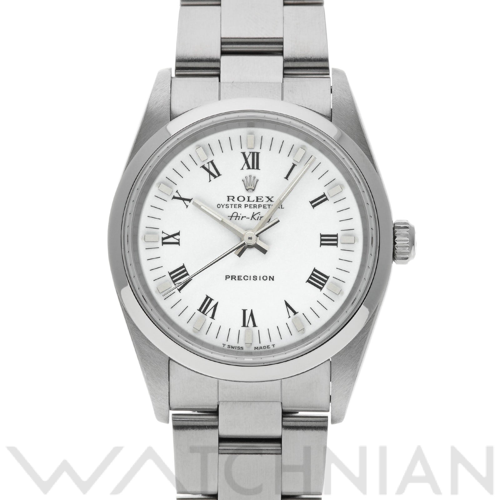 ロレックス エアキング 14000 ホワイト メンズ 時計 【中古】【wristwatch】