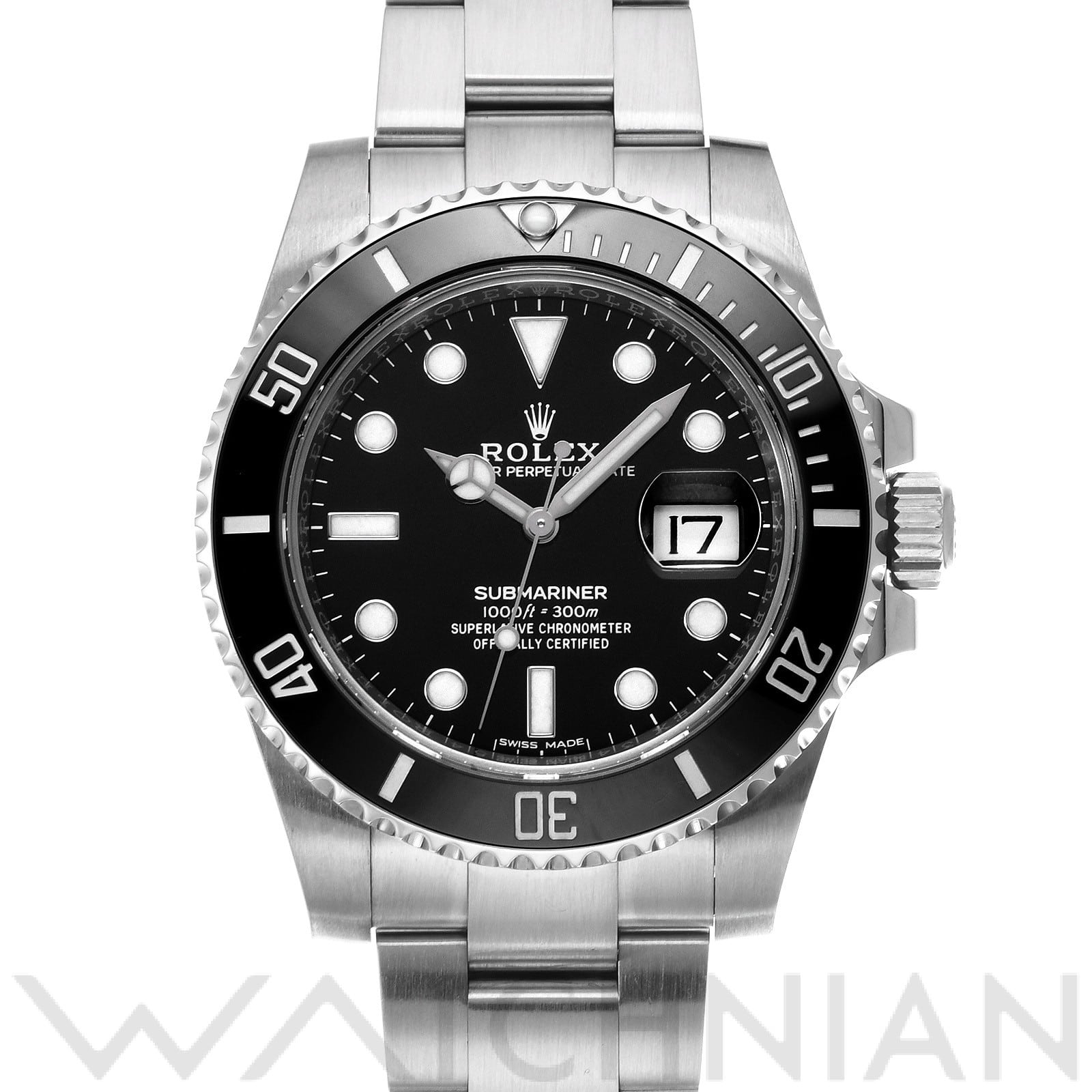 ロレックス サブマリーナ デイト 116610LN ブラック メンズ 時計 【中古】【wristwatch】