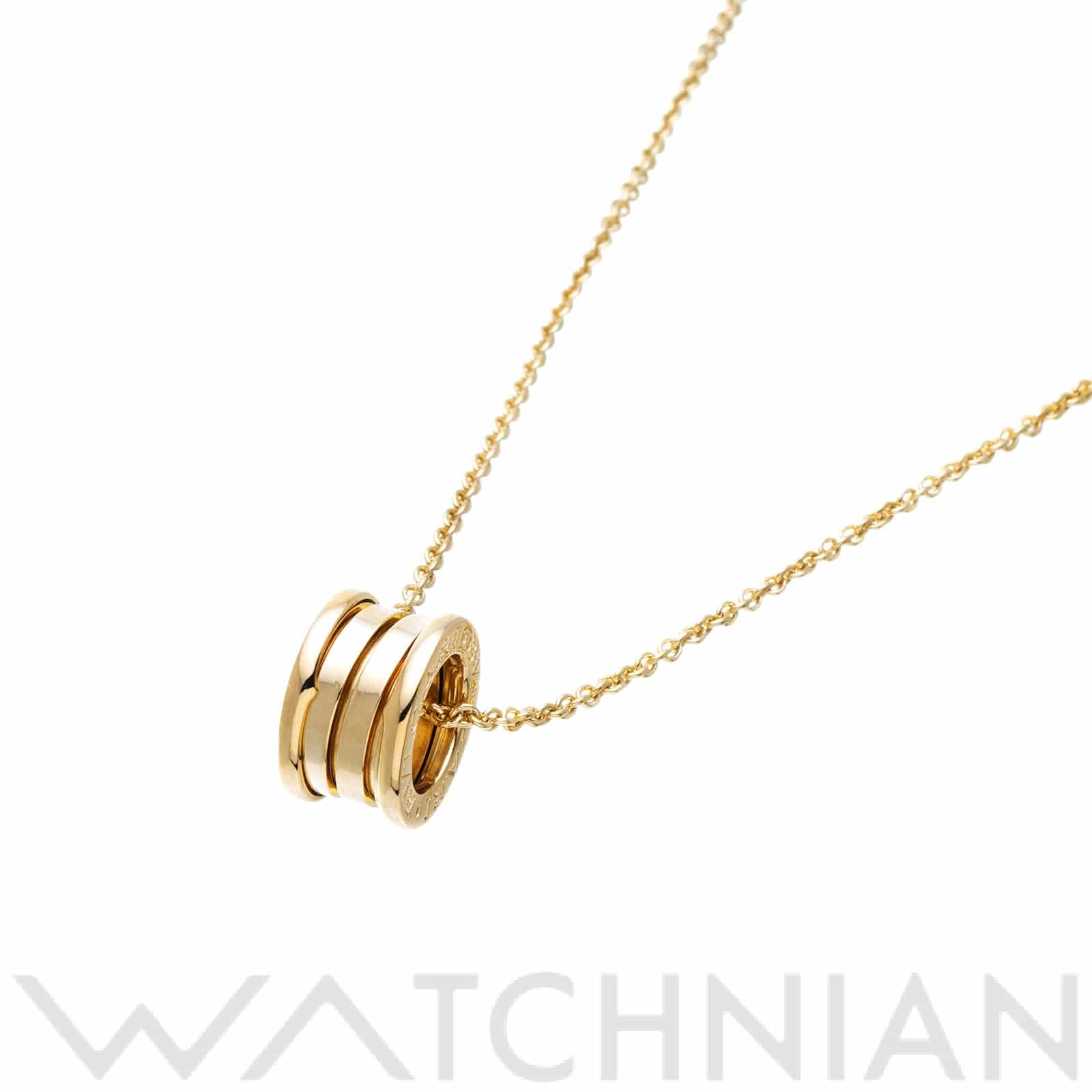 ブルガリ ビーゼロワン ペンダント ネックレス K18イエローゴールド YG レディース ジュエリー 【中古】【jewelry】