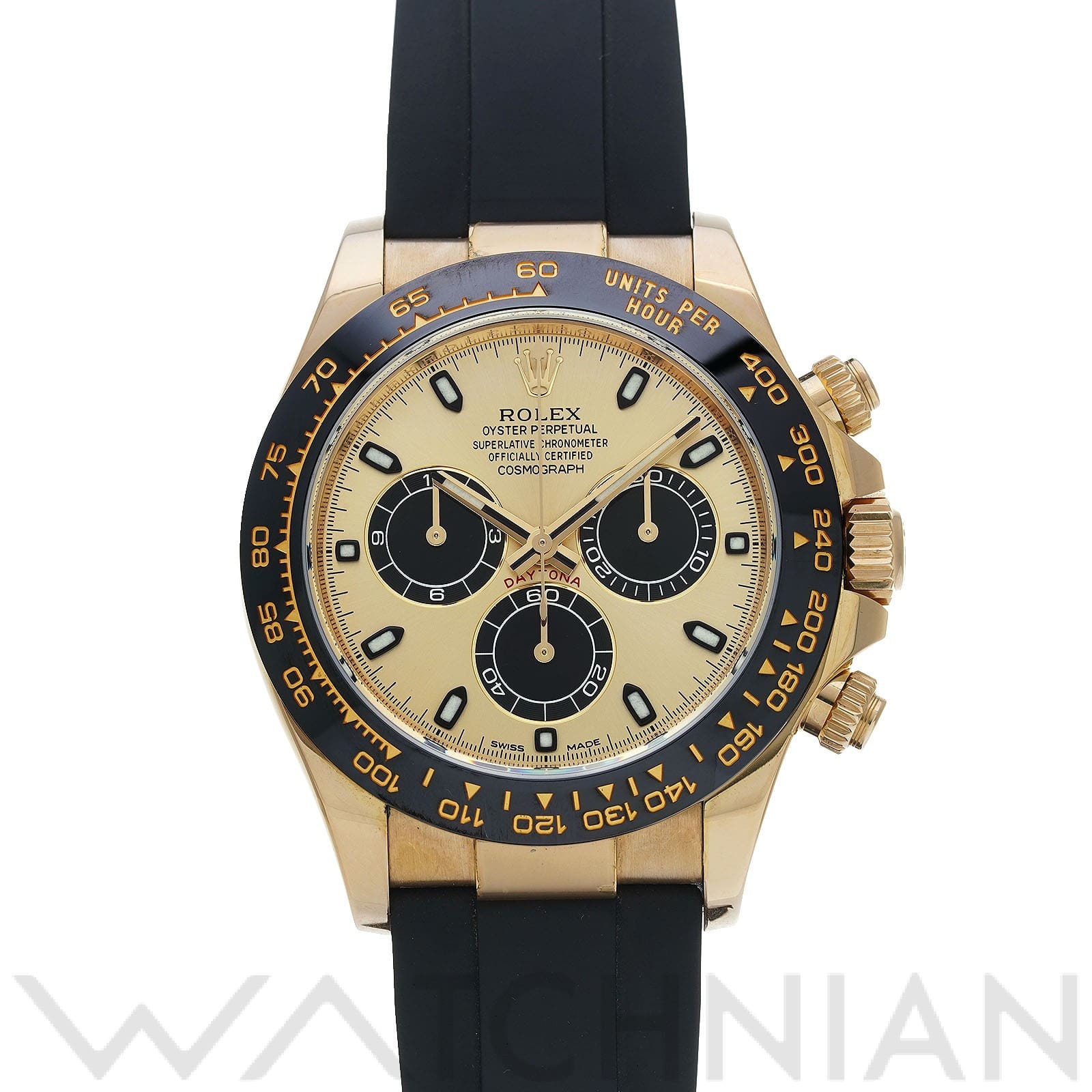 ロレックス コスモグラフ デイトナ 116518LN シャンパン/ブラック メンズ 時計 【中古】【wristwatch】