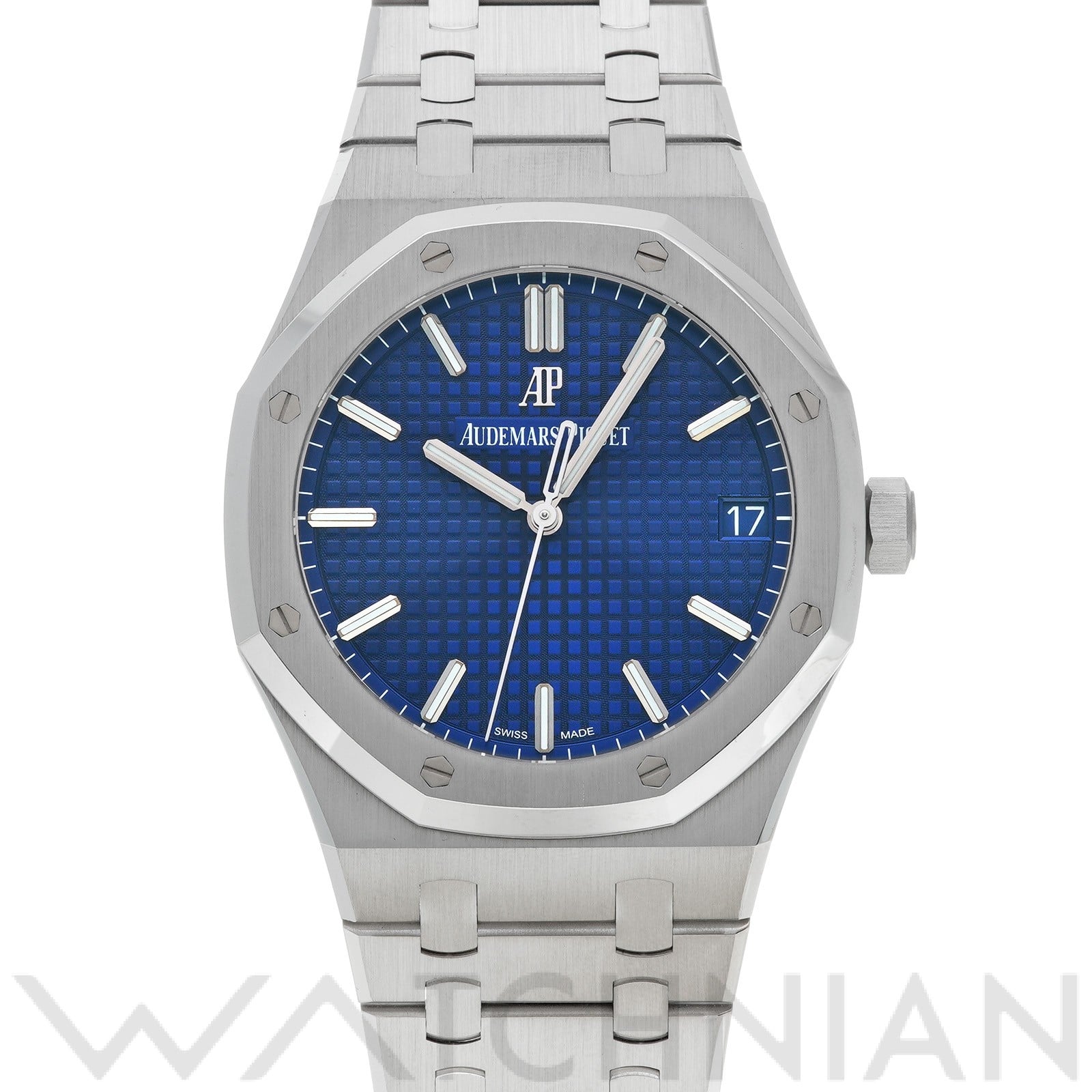 オーデマ ピゲ ロイヤルオーク 15503BC.OO.1220BC.01 ブルー メンズ 時計 【中古】【wristwatch】