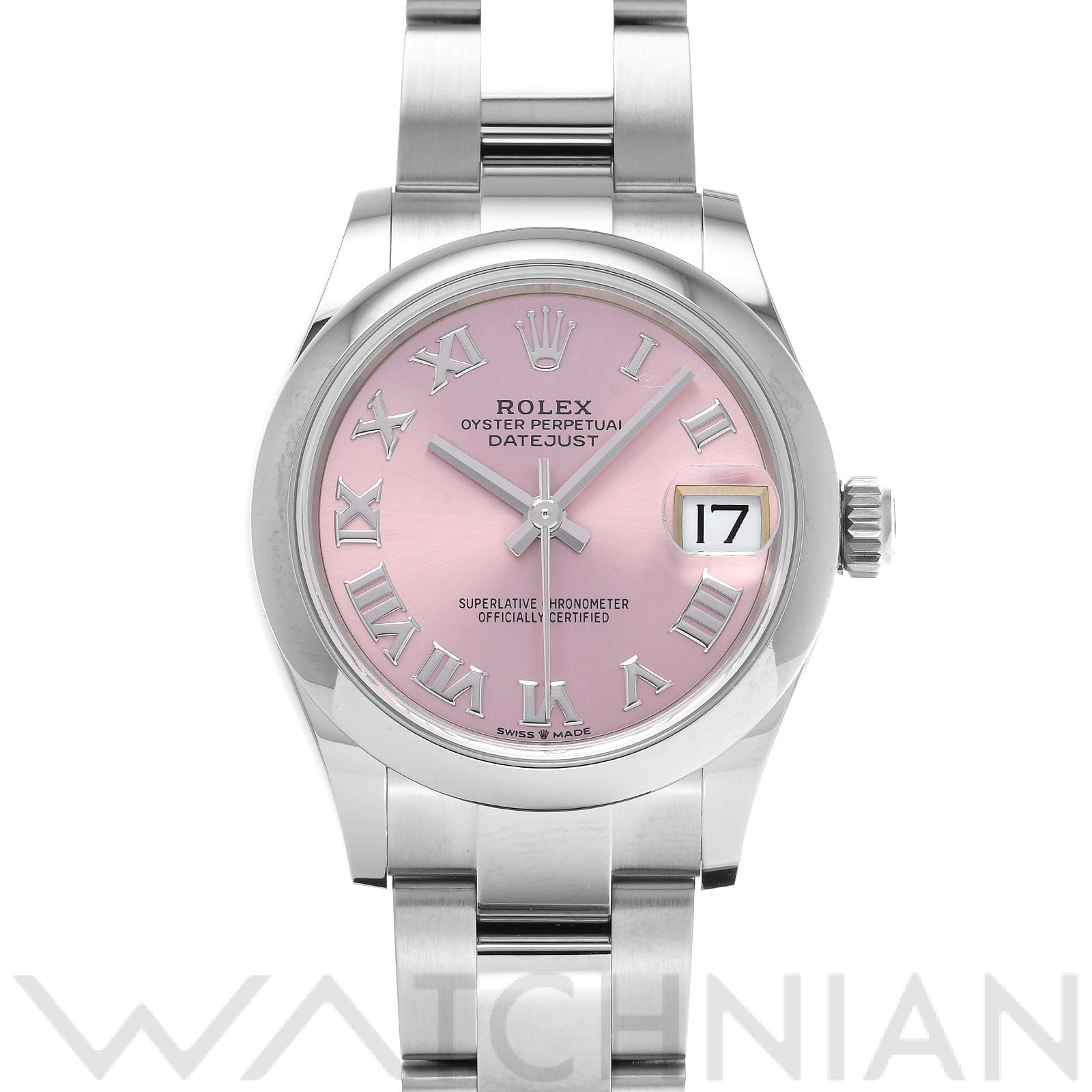 ロレックス デイトジャスト 31 278240 ピンク ユニセックス 時計 【中古】【wristwatch】