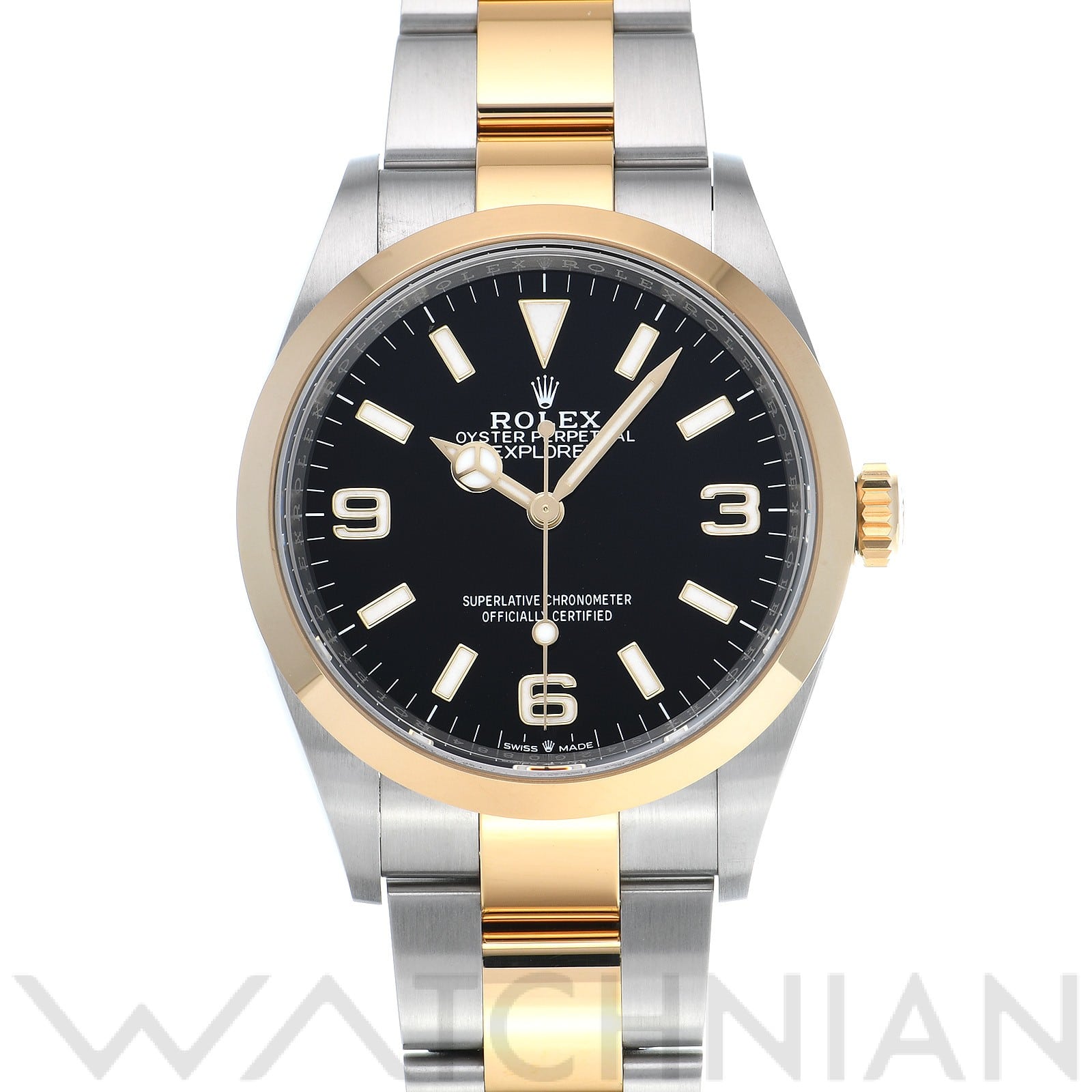 ロレックス エクスプローラー 124273 ブラック メンズ 時計 【中古】【wristwatch】