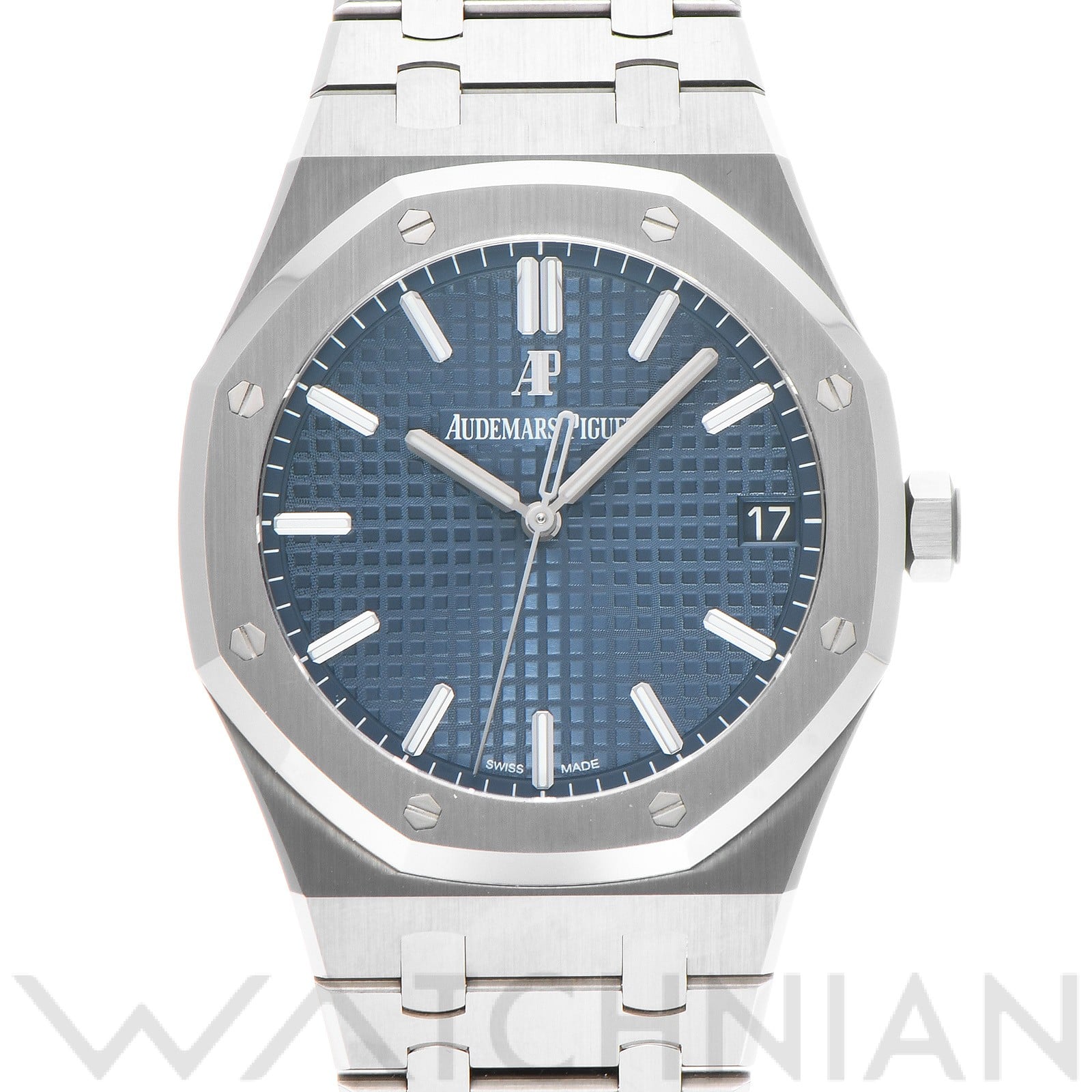 オーデマ ピゲ ロイヤルオーク 15500ST.OO.1220ST.01 ブルー メンズ 時計 【中古】【wristwatch】