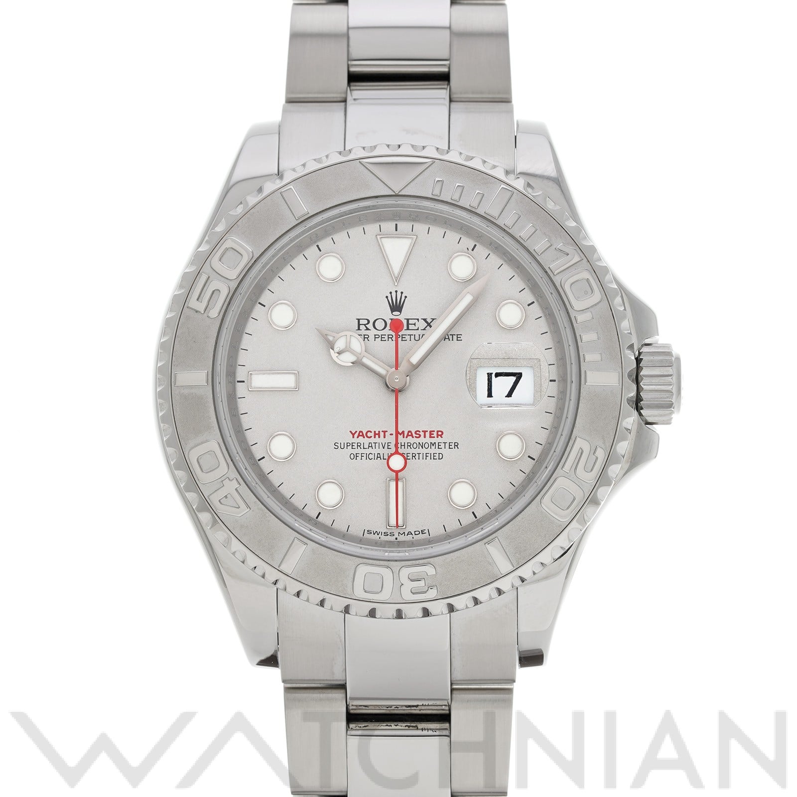 ロレックス / ROLEX ヨットマスター ロレジウム 16622 グレー メンズ 時計 【中古】【wristwatch】