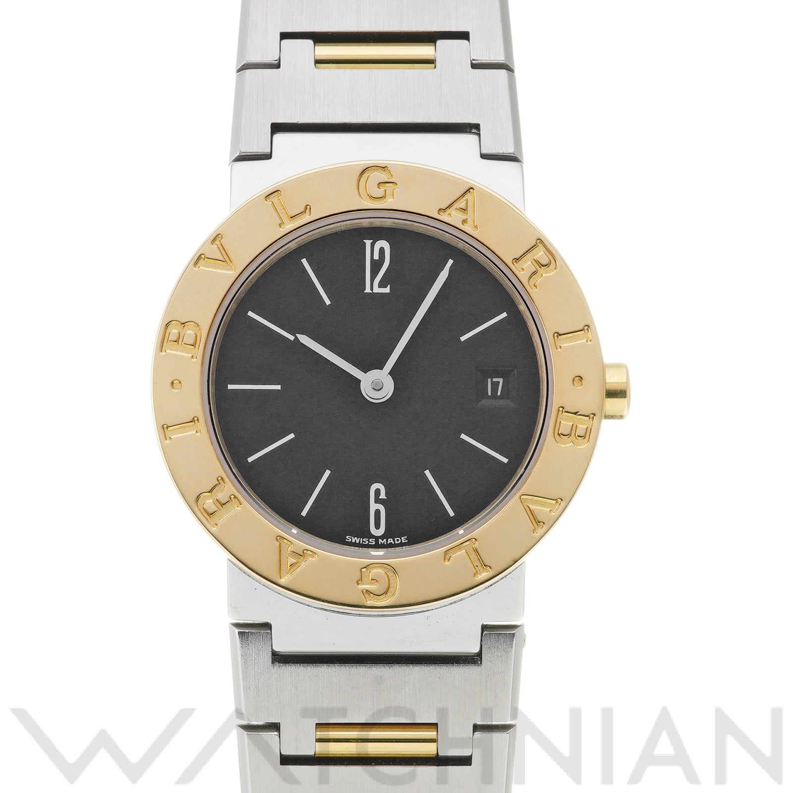 ブルガリ / BVLGARI ブルガリブルガリ BB26SGD ブラック レディース 時計 【中古】【wristwatch】