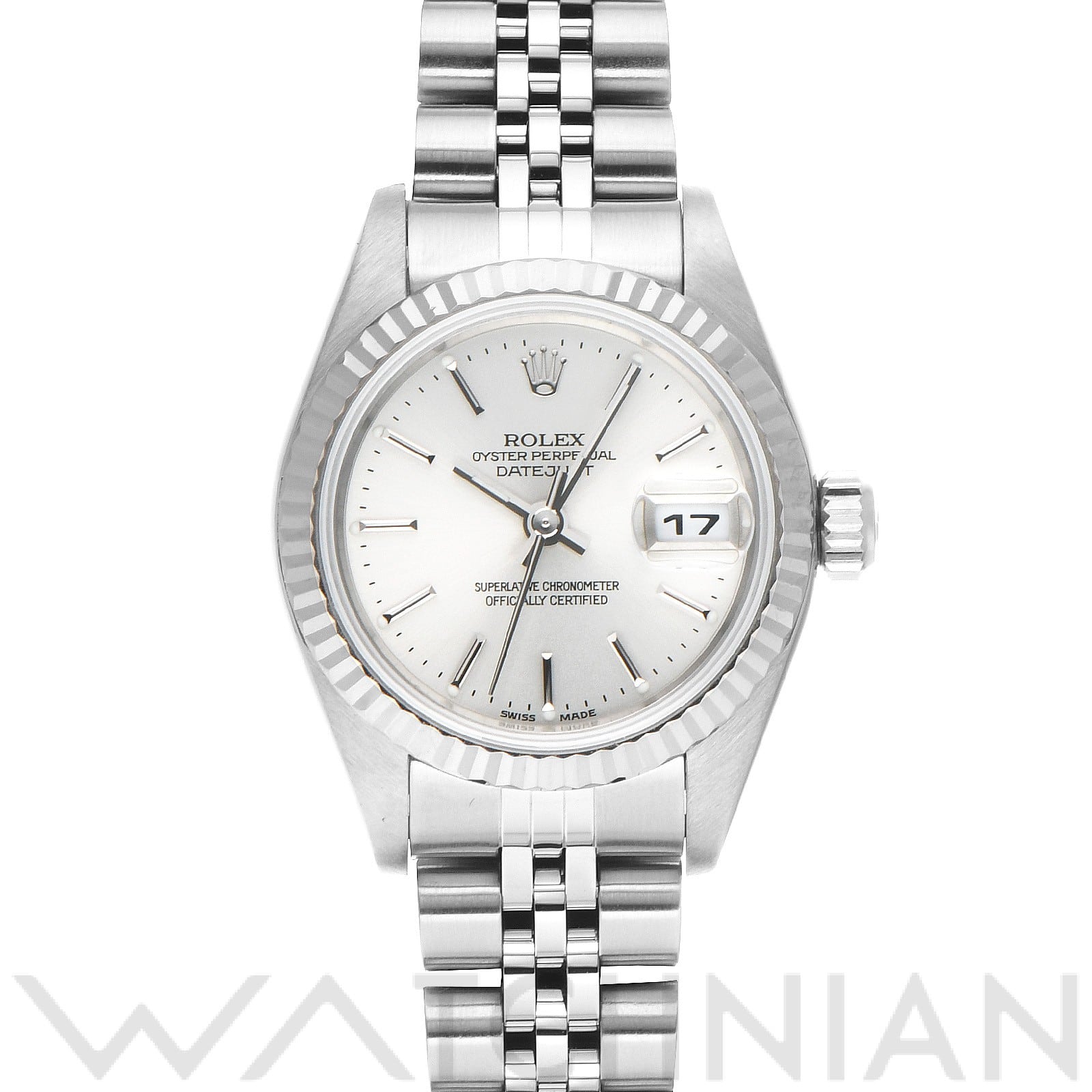 ロレックス デイトジャスト 26 79174 シルバー レディース 時計 【中古】【wristwatch】