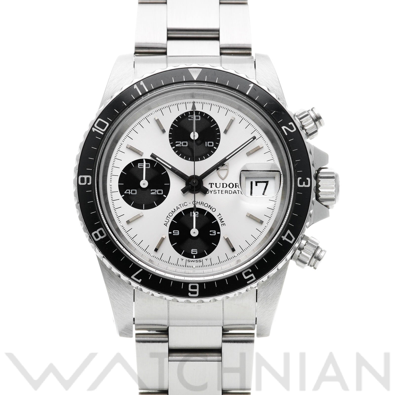 チューダー / チュードル / TUDOR クロノタイム 79170 シルバー/ブラック メンズ 時計 【中古】【wristwatch】