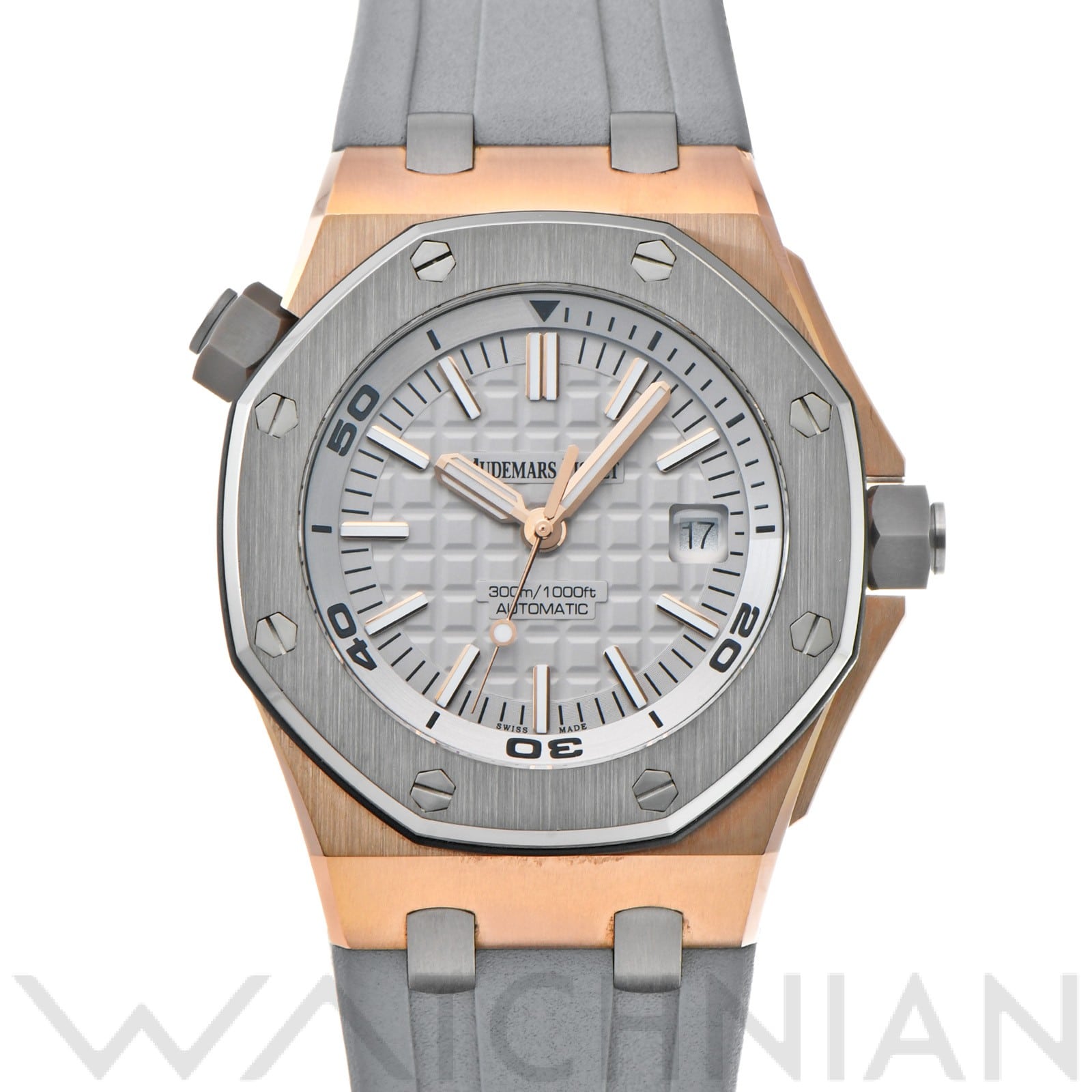 オーデマ ピゲ ロイヤルオーク オフショア ダイバー 15711OI.OO.A006CA.01 グレー メンズ 時計 【中古】【wristwatch】