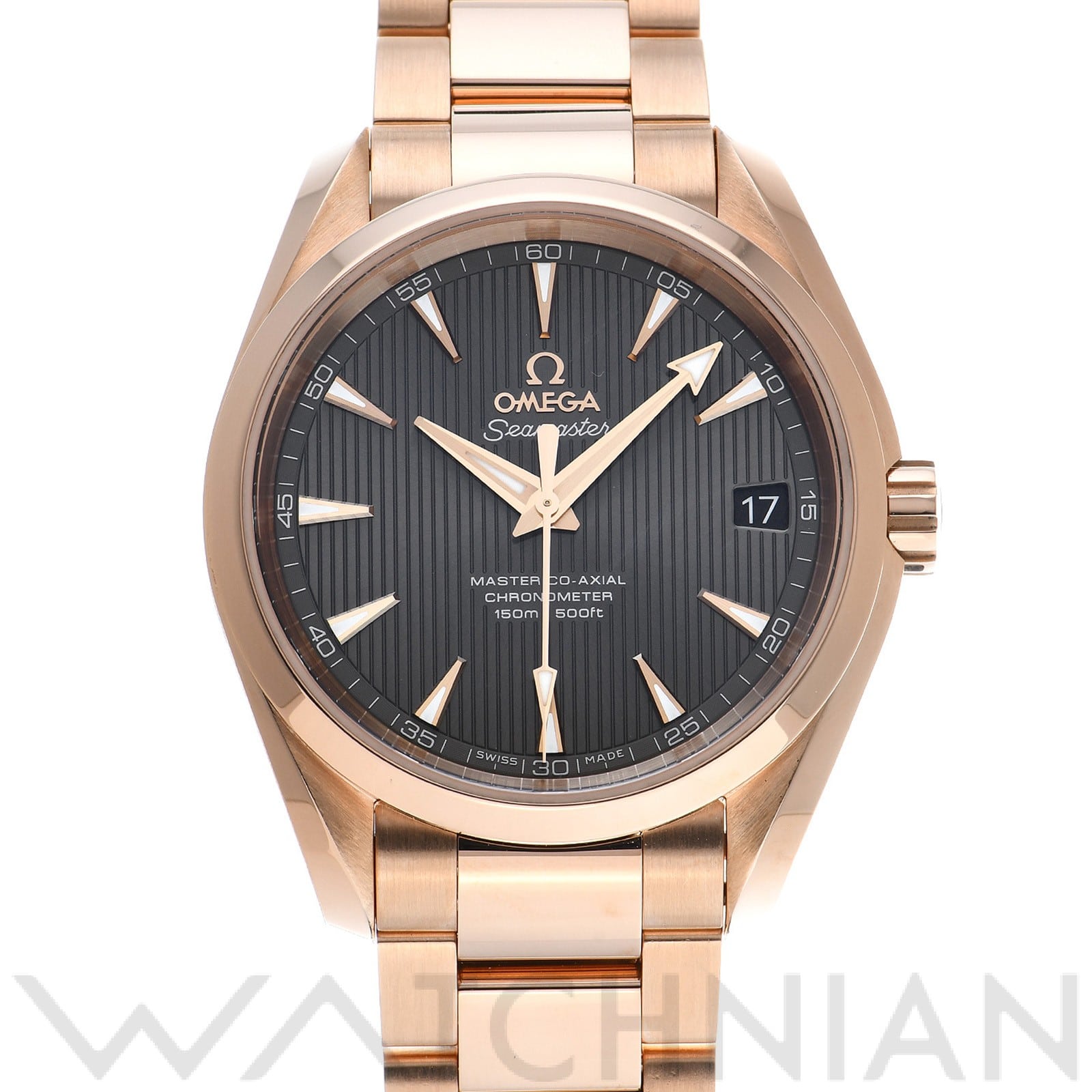 オメガ / OMEGA シーマスター アクアテラ マスターコーアクシャル 231.50.39.21.06.003 グレー/タペストリー メンズ 時計 【中古】【wristwatch】