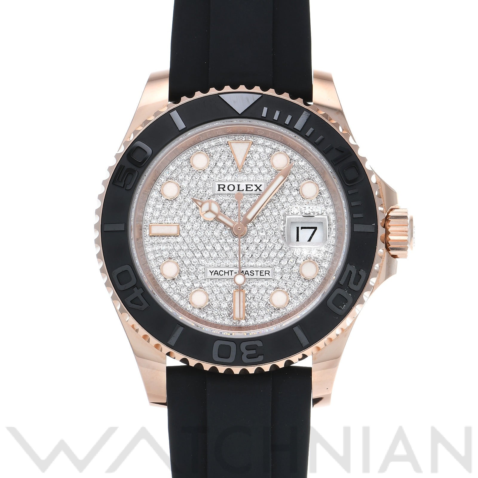 ロレックス / ROLEX ヨットマスター 40 116655 パヴェダイヤモンド メンズ 時計 【中古】【wristwatch】