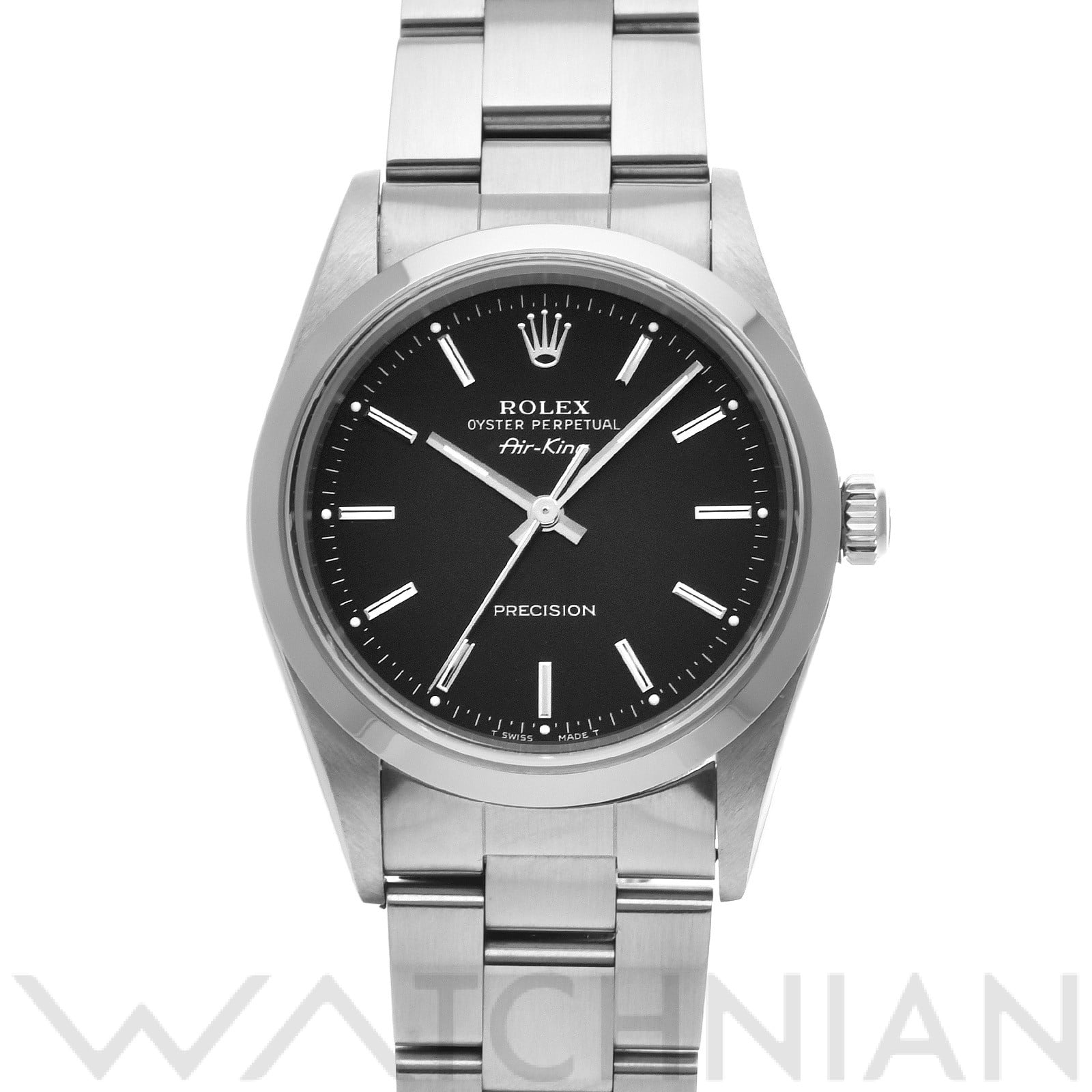 ロレックス エアキング 14000 ブラック メンズ 時計 【中古】【wristwatch】