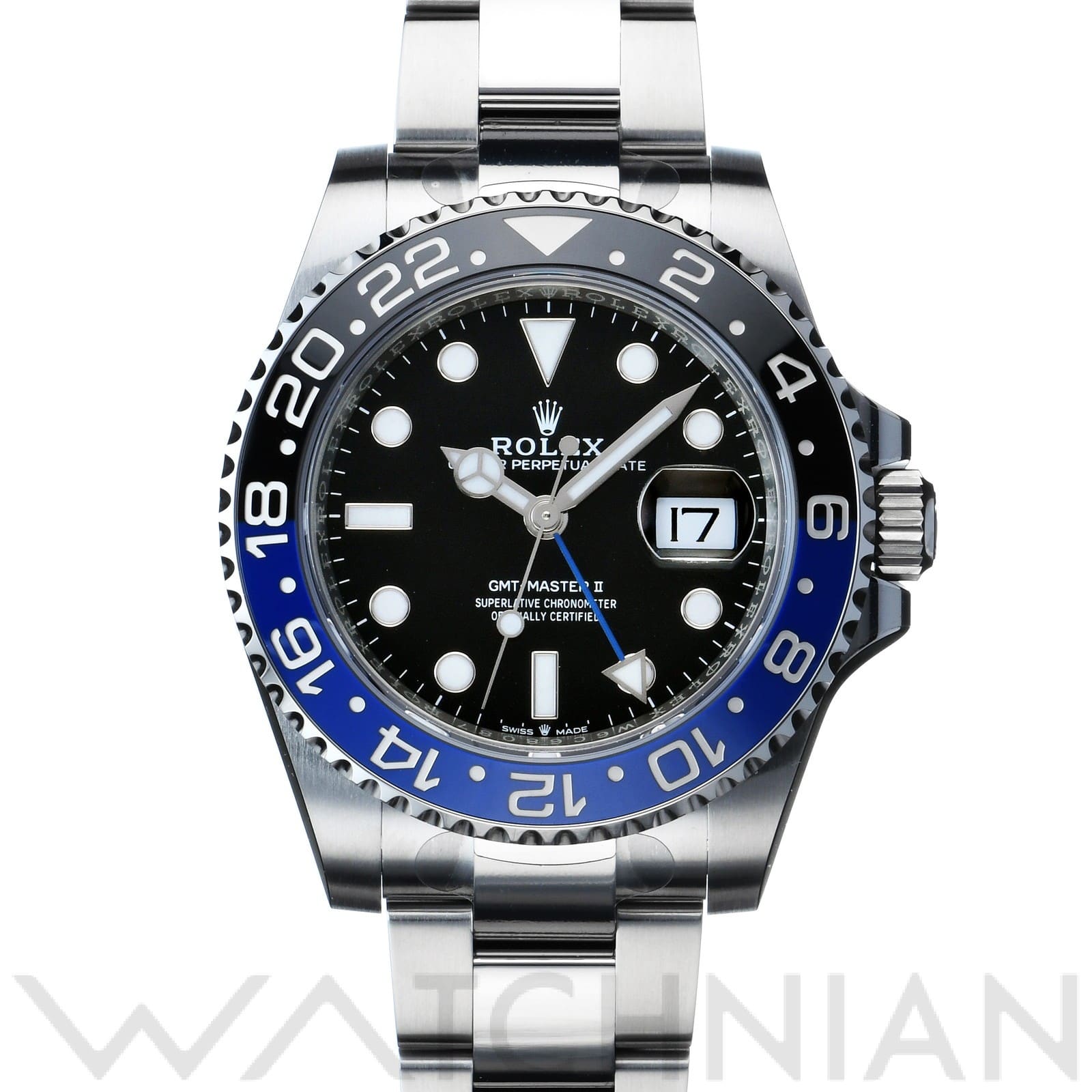 ロレックス GMTマスターII 126710BLNR ブラック メンズ 時計 【新品】【wristwatch】