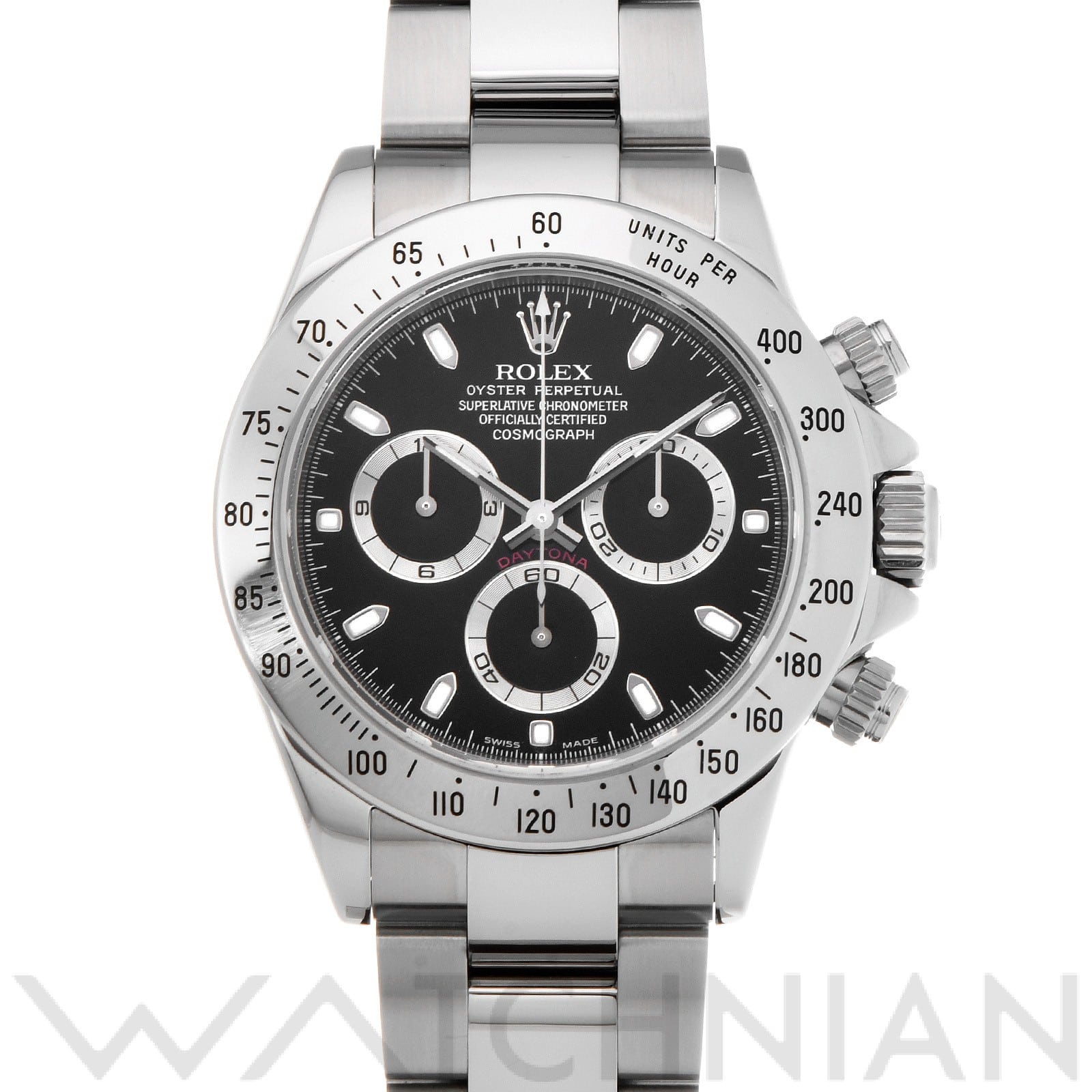 ロレックス コスモグラフ デイトナ 116520 ブラック メンズ 時計 【中古】【wristwatch】