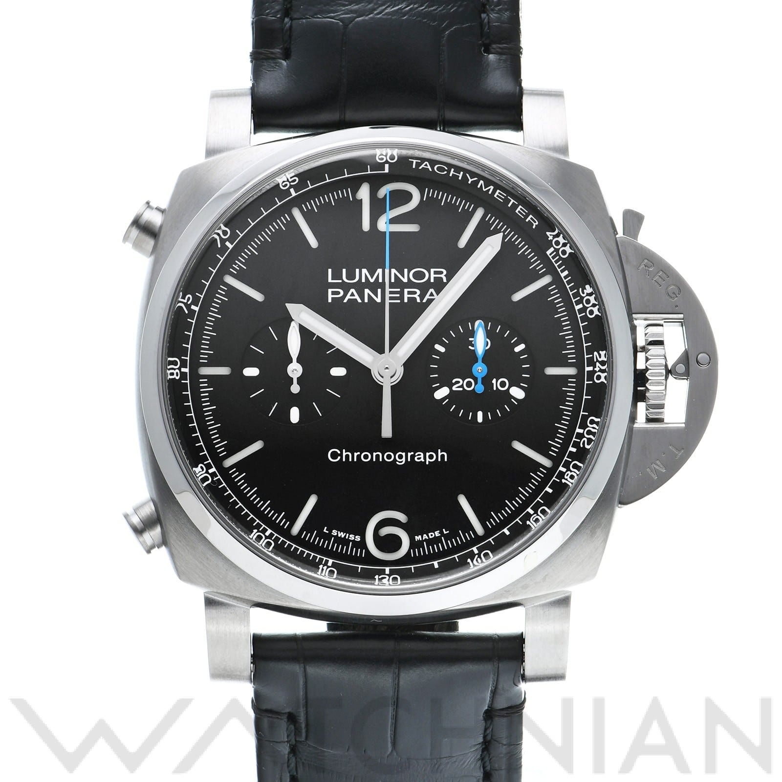 パネライ / PANERAI ルミノール クロノ PAM01109 ブラック メンズ 時計 【中古】【wristwatch】