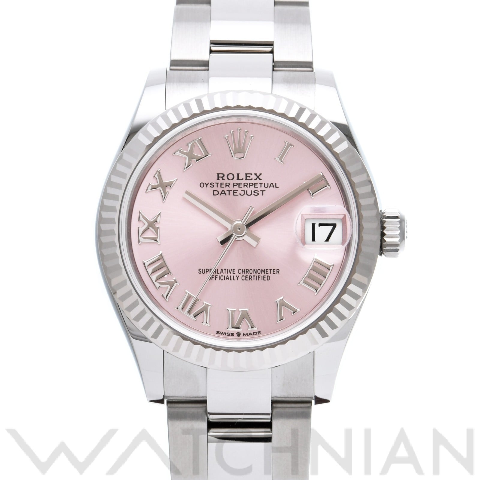 ロレックス / ROLEX デイトジャスト 31 278274 ピンク ユニセックス 時計 【中古】【wristwatch】