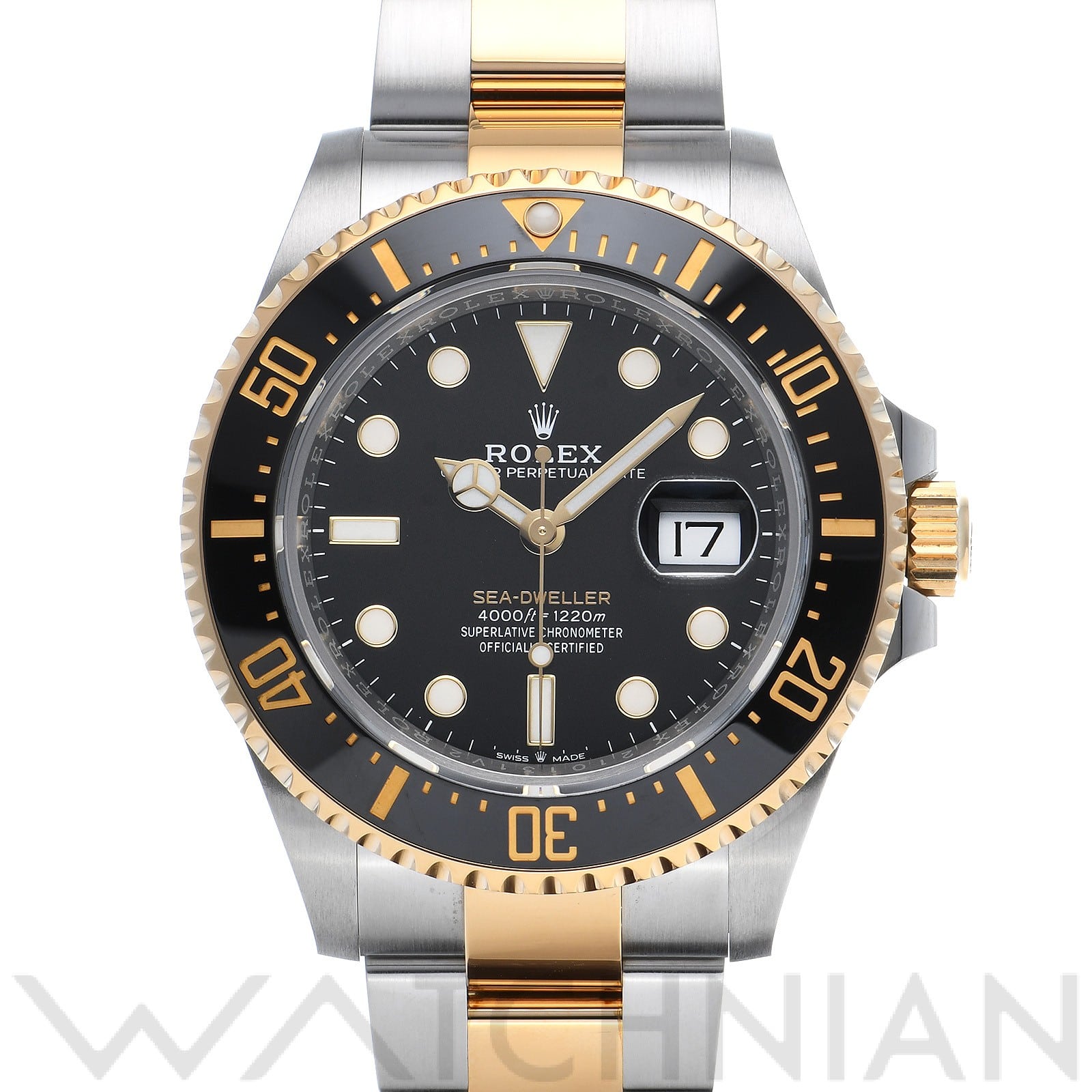 ロレックス シードゥエラー 126603 ブラック メンズ 時計 【中古】【wristwatch】