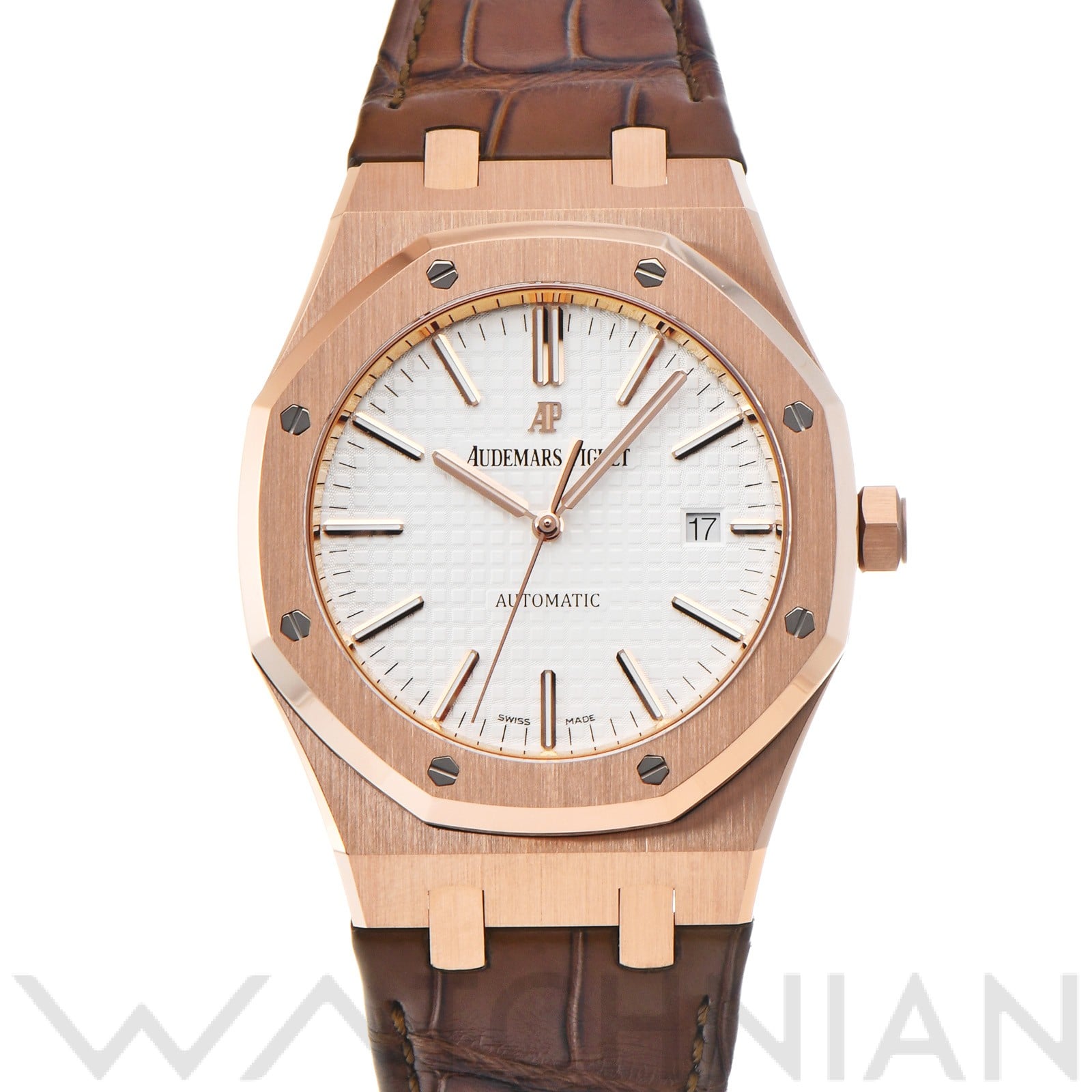 オーデマ ピゲ ロイヤルオーク 15400OR.OO.D088CR.01 シルバー メンズ 時計 【中古】【wristwatch】