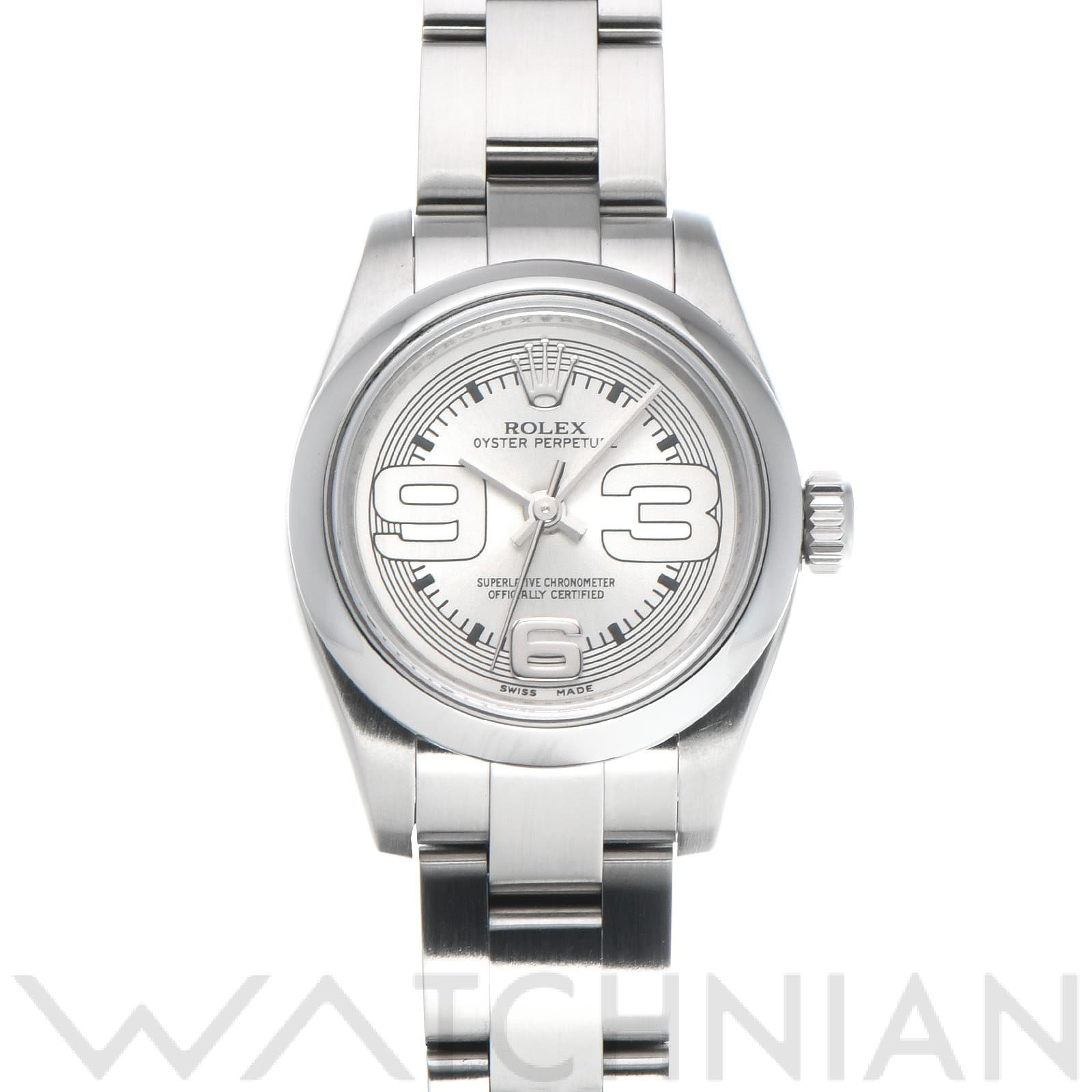 ロレックス / ROLEX オイスターパーペチュアル 26 176200 シルバー レディース 時計 【中古】【wristwatch】