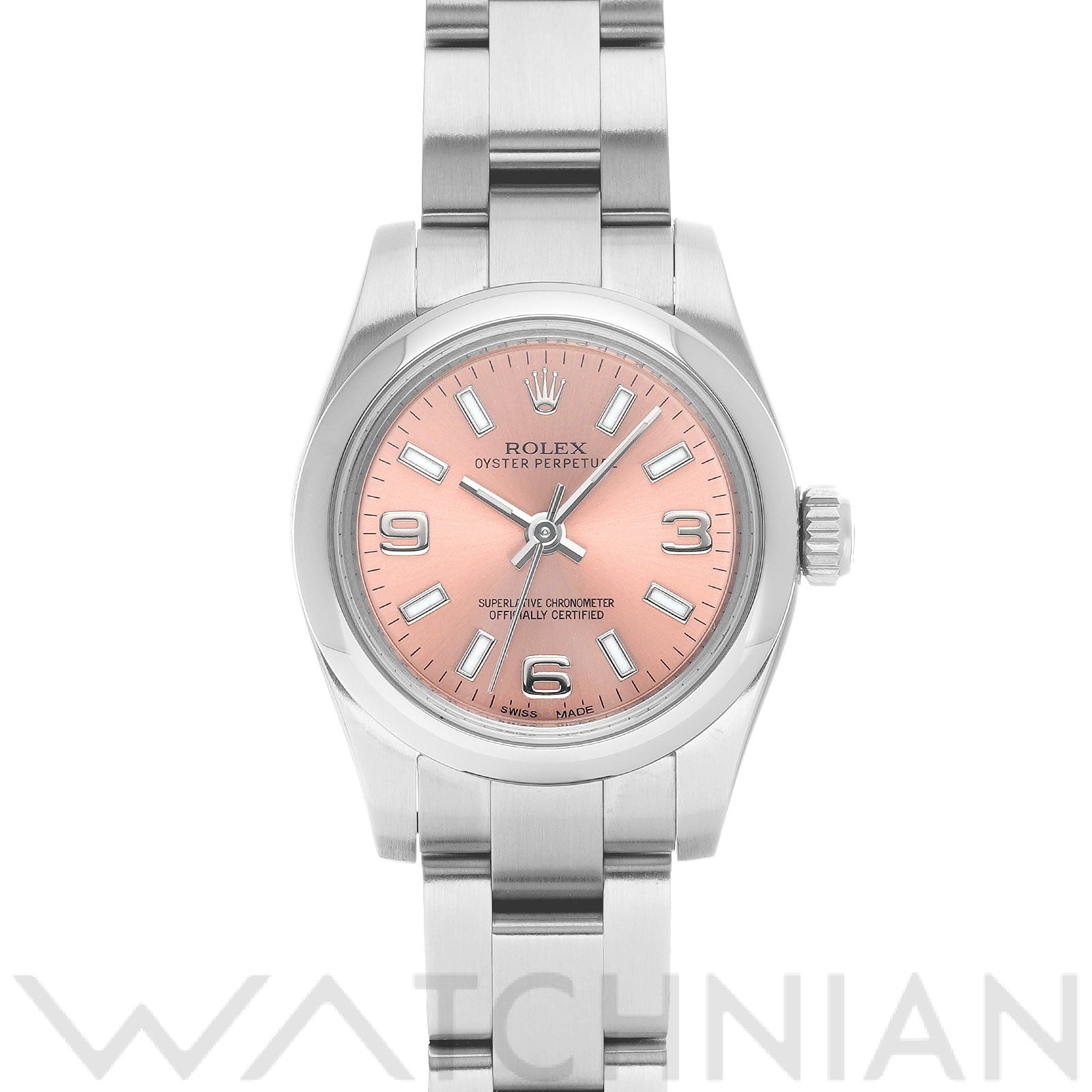 ロレックス / ROLEX オイスターパーペチュアル 26 176200 ピンク レディース 時計 【中古】【wristwatch】