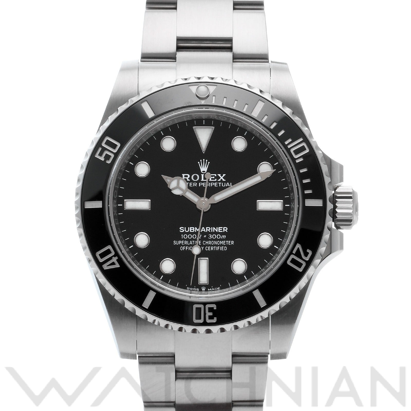 ロレックス サブマリーナ 124060 ブラック メンズ 時計 【中古】【wristwatch】