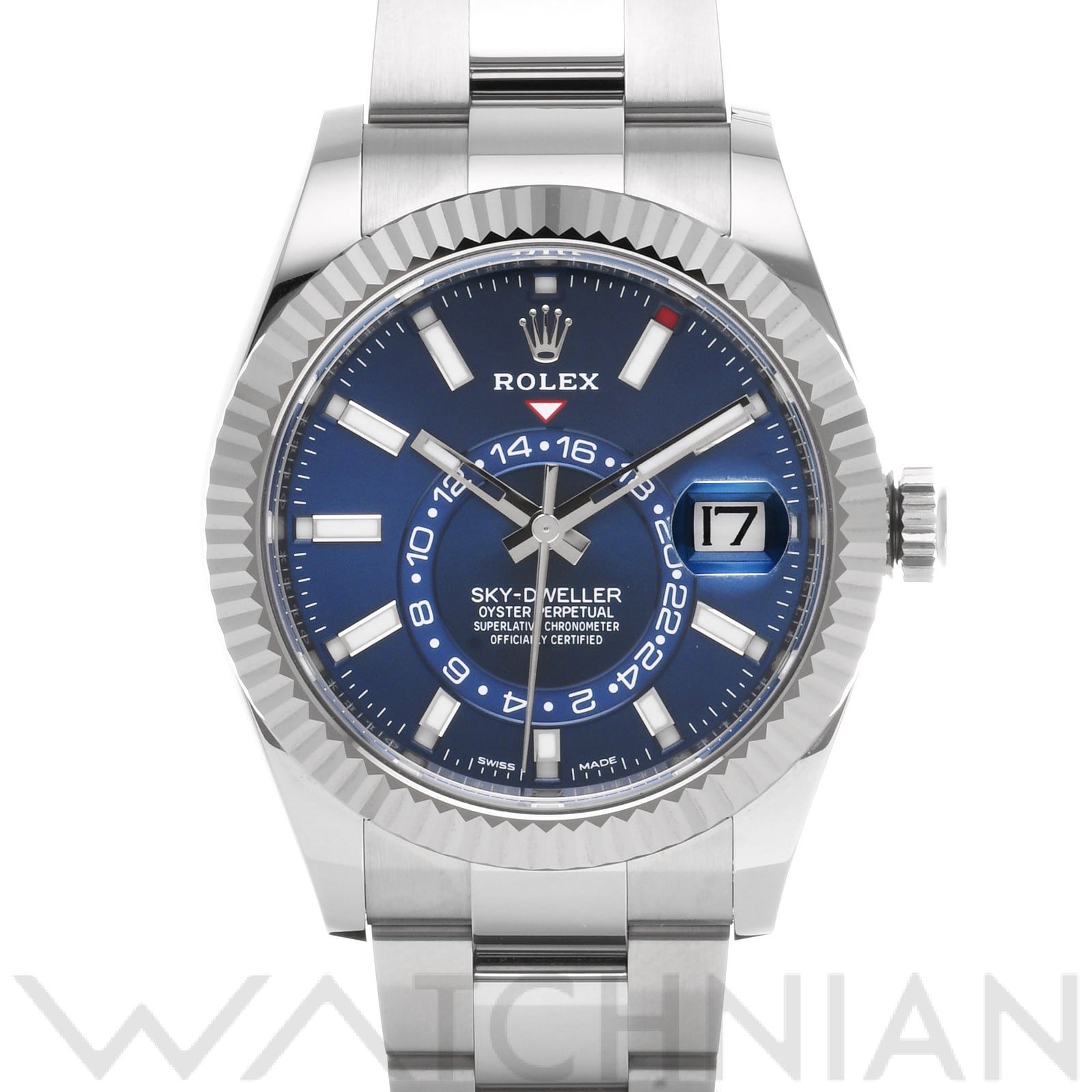 ロレックス / ROLEX スカイドゥエラー 326934 ブライトブルー メンズ 時計 【中古】【wristwatch】