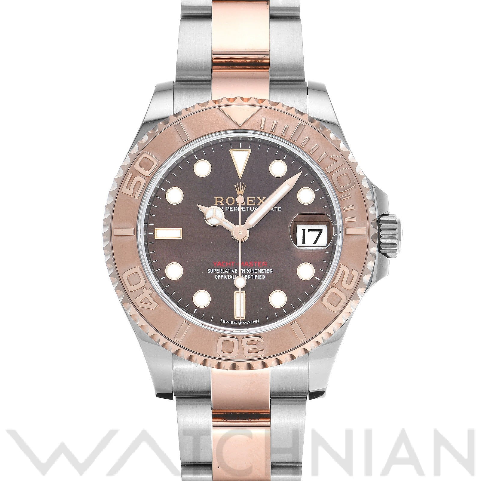 ロレックス / ROLEX ヨットマスター 37 268621 チョコレートブラウン ユニセックス 時計 【中古】【wristwatch】